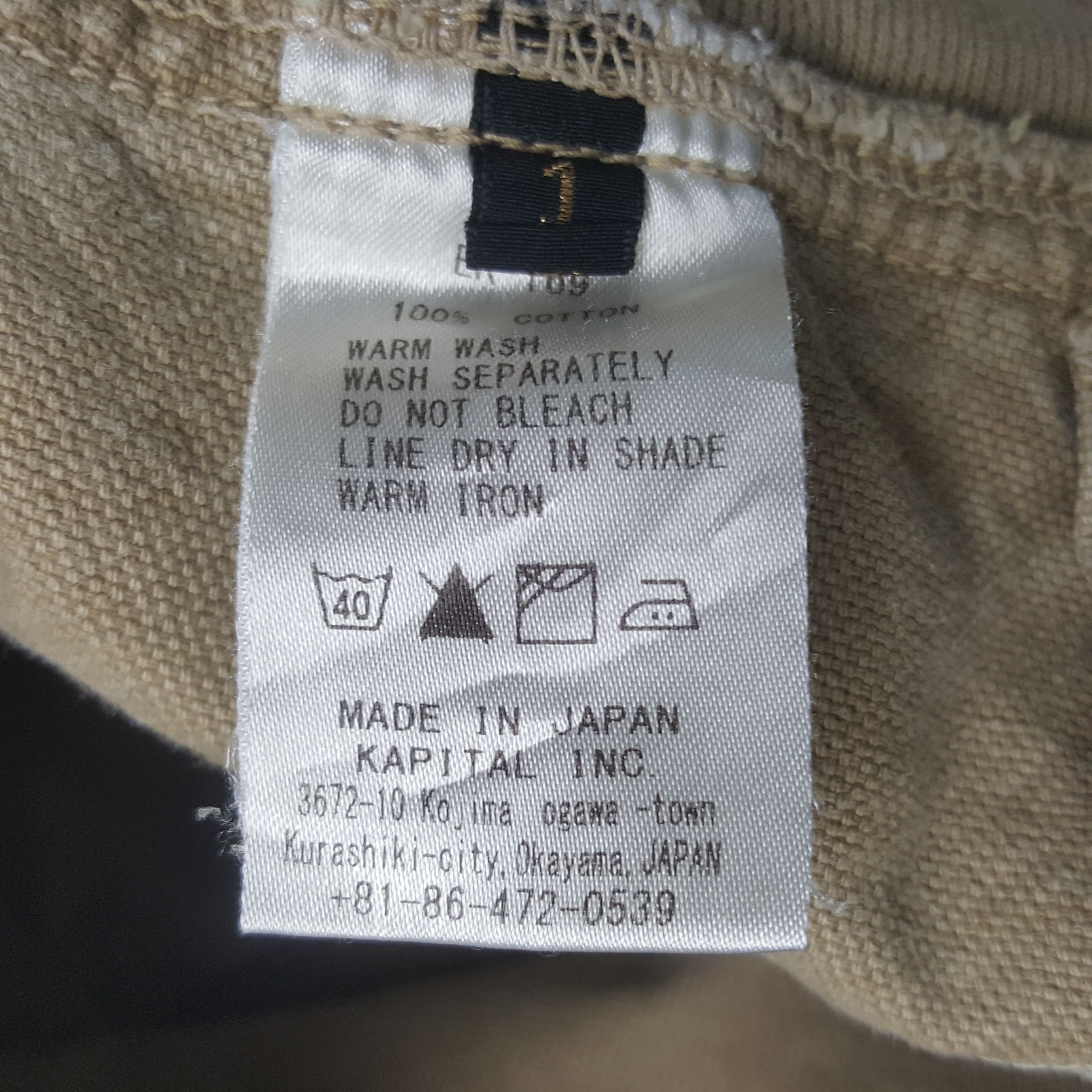 Japanese Brand × Kapital × Vintage Vintage Kapital Japanese Custom Art Pants Size US 26 / EU 42 - 14 Thumbnail