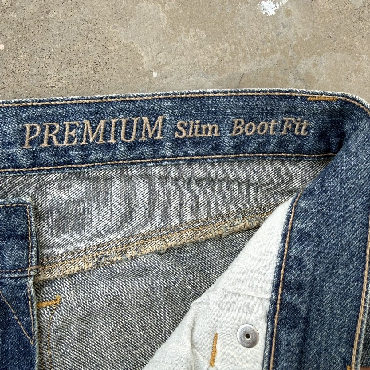 Gap Vintage Gap Flare Bootcut Faded Denim Jean Pants W35x30.5 Size US 35 - 9 Thumbnail