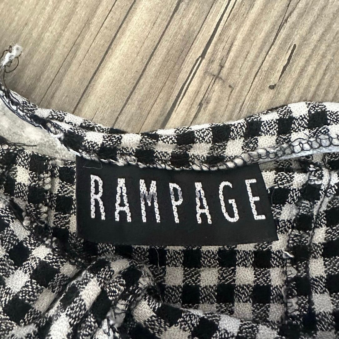 Other rampage black and white gingham shorts Size 28" / US 6 / IT 42 - 2 Thumbnail