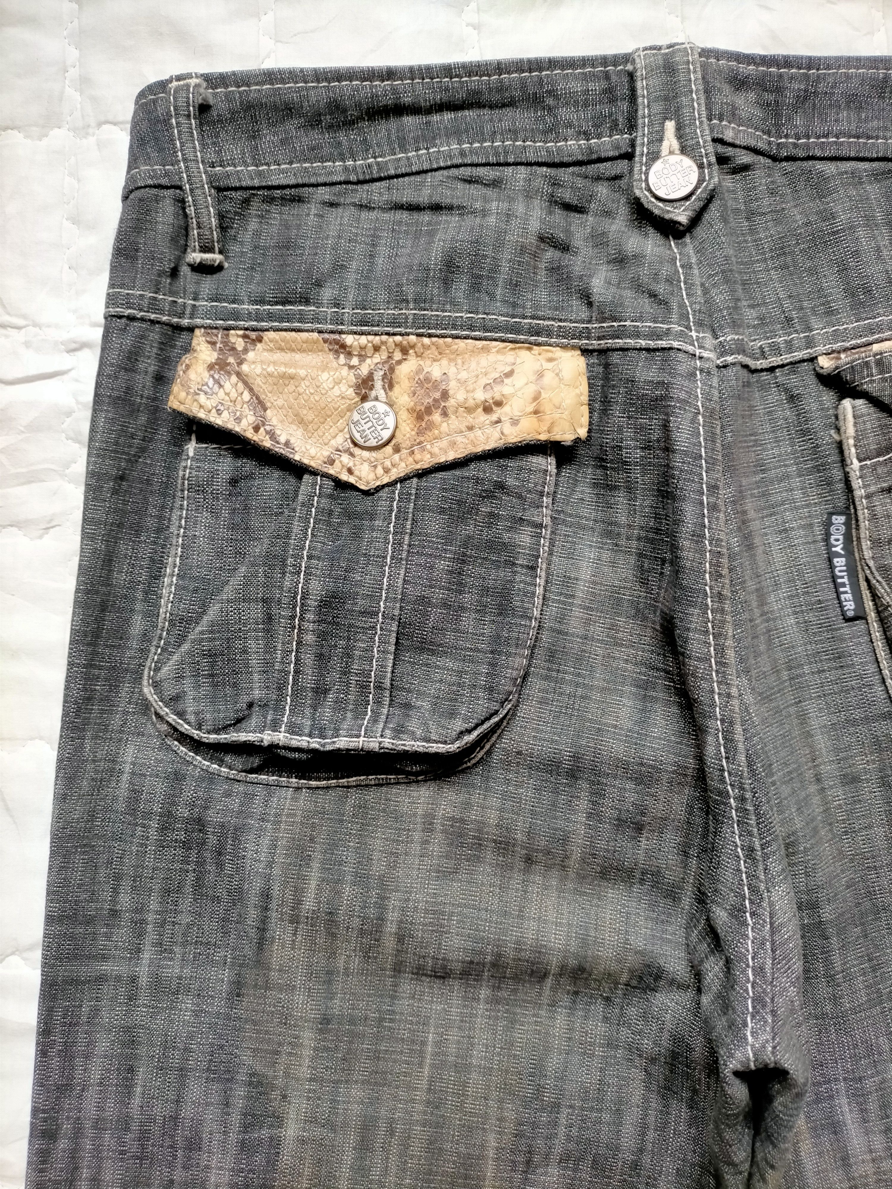 Le Grande Bleu (L.G.B.) Flare Jeans Body Butter Black Jeans Size US 30 / EU 46 - 10 Thumbnail