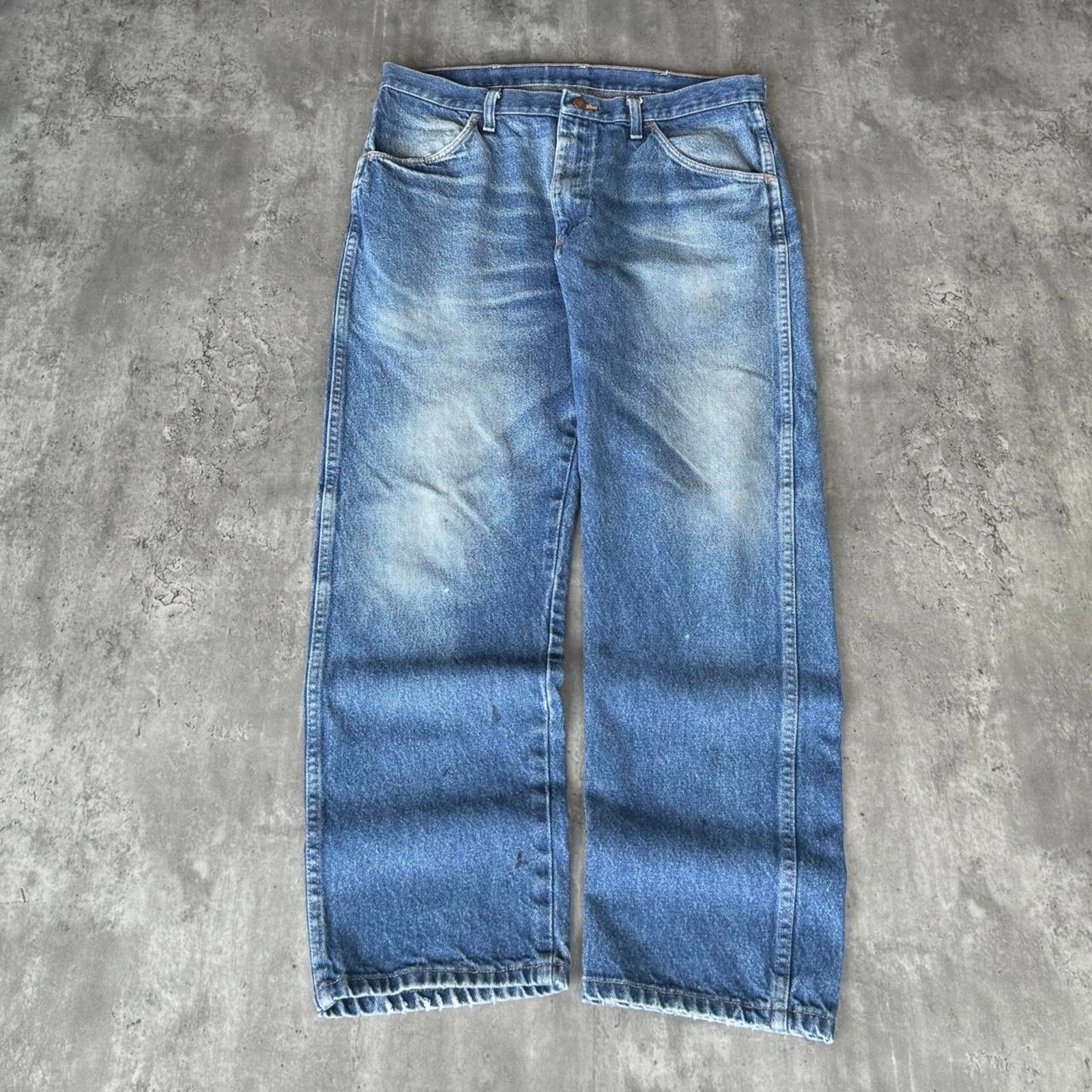 Rustler × Vintage Vintage Y2K Levi’s Style Grunge Opium Essential Denim Jeans Size US 35 - 1 Thumbnail