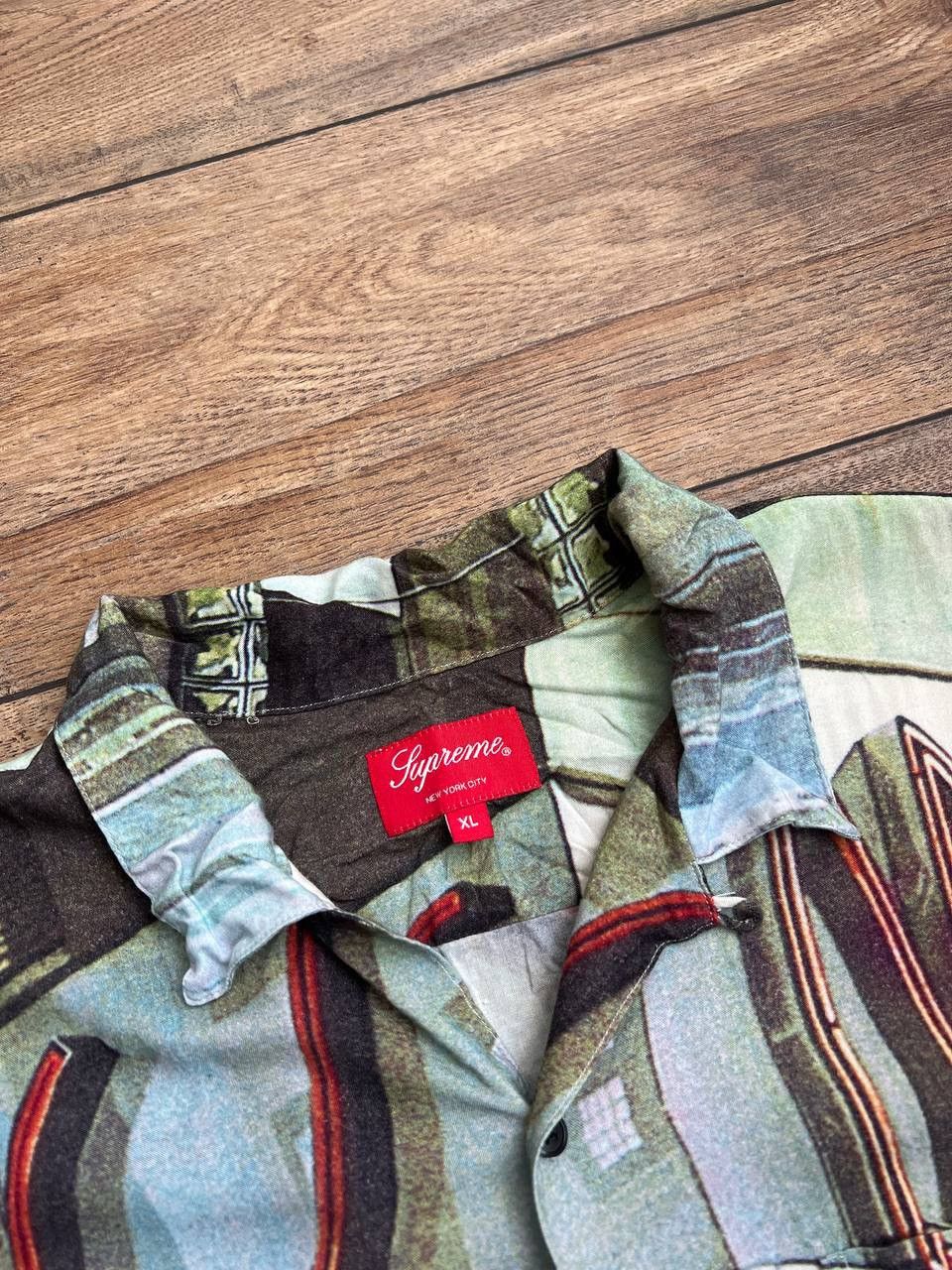 Supreme Supreme Drugs Rayon Hawaiian Shirt Size US XL / EU 56 / 4 - 4 Thumbnail