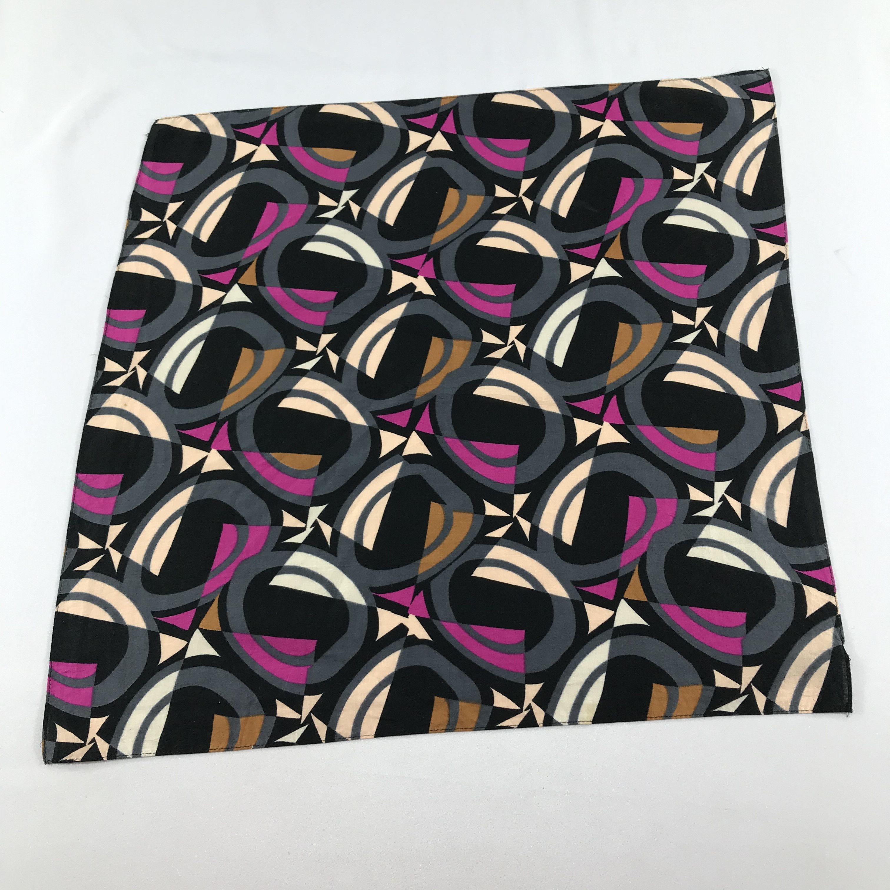 Diane von Furstenberg Diane Von Furstenberg Abstract Handkerchief Bandana H650 Size ONE SIZE - 2 Thumbnail