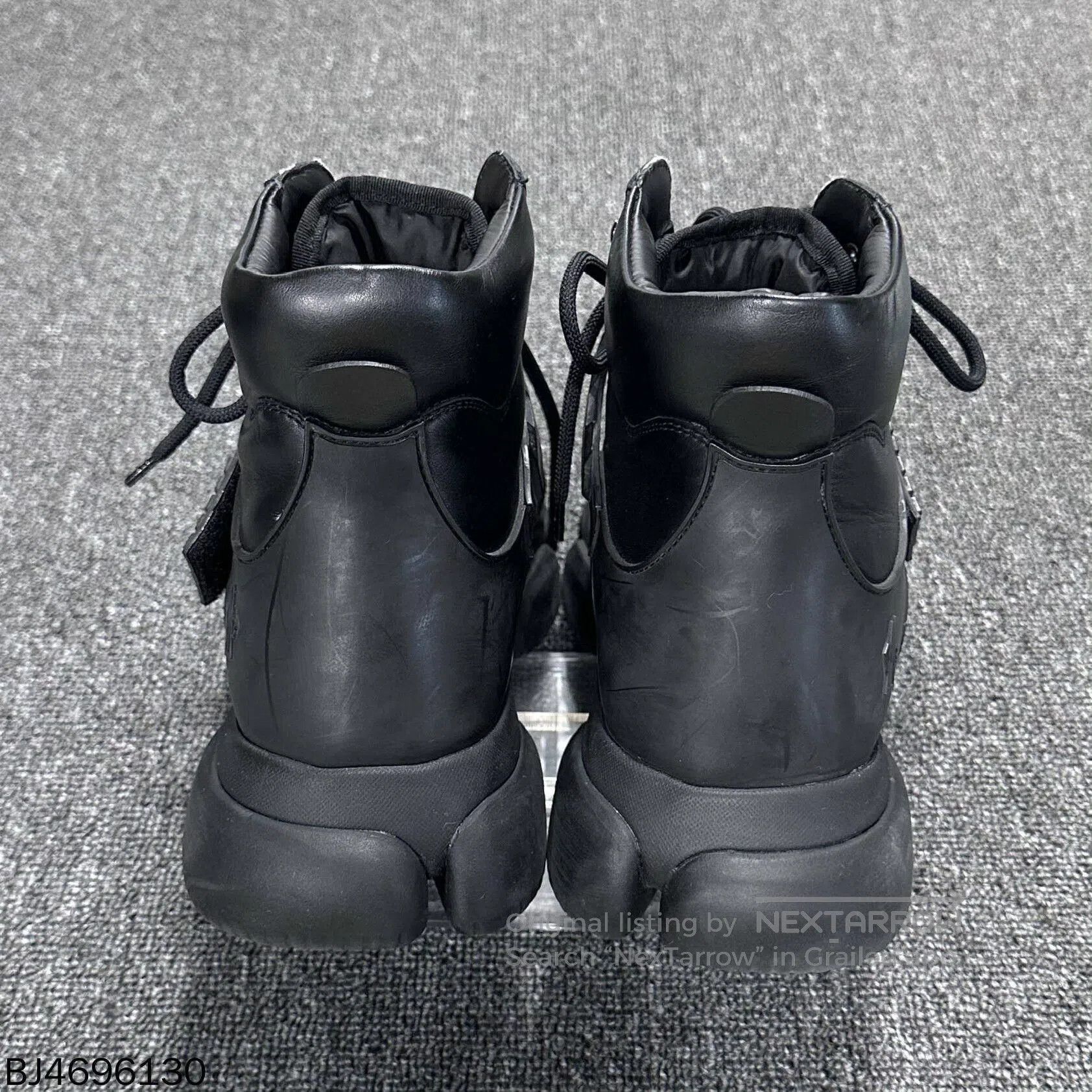 Moncler moncler black high-top boots for men. Size US 10.5 / EU 43-44 - 7 Thumbnail