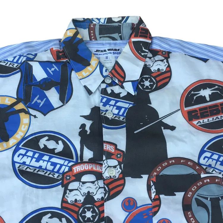 Comme des Garcons Comme des Garcons Star Wars Print Shirt Size US XS / EU 42 / 0 - 2 Thumbnail