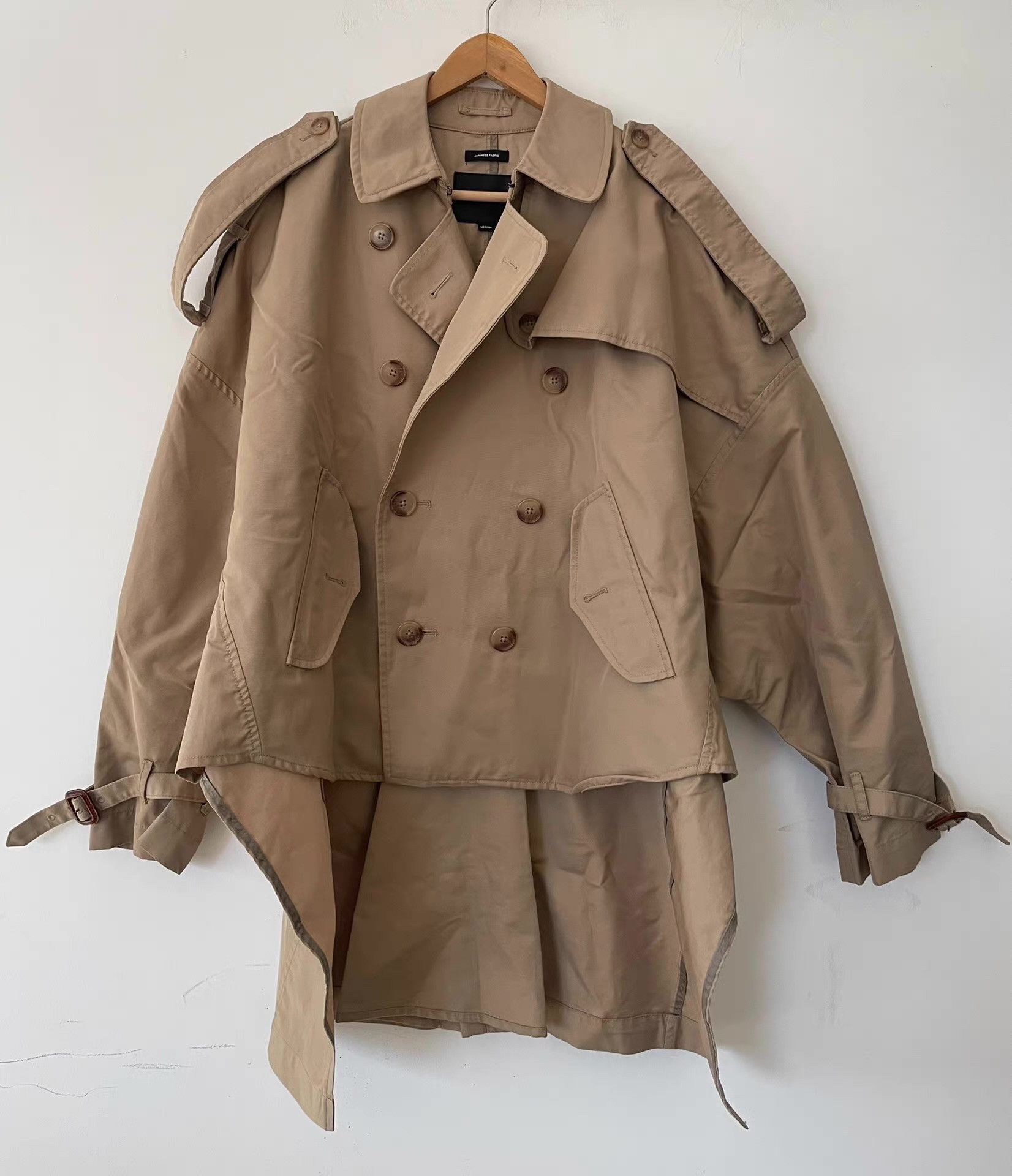 R13 R13 Unisex Double-Breasted Trench Coat Ｑ21 Size US M / EU 48-50 / 2 - 1 Thumbnail