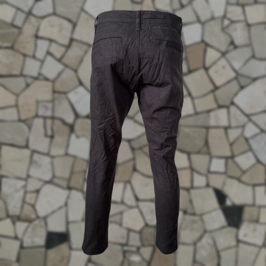 G-Star G-Star RAW Black Chino Trousers Mens W31 L30 Slim Fit Zip Fly Jeans Pants 5-Pocket Black Mens W31 L30 Slim Fit Zip Fly Size US 31 - 1 Thumbnail