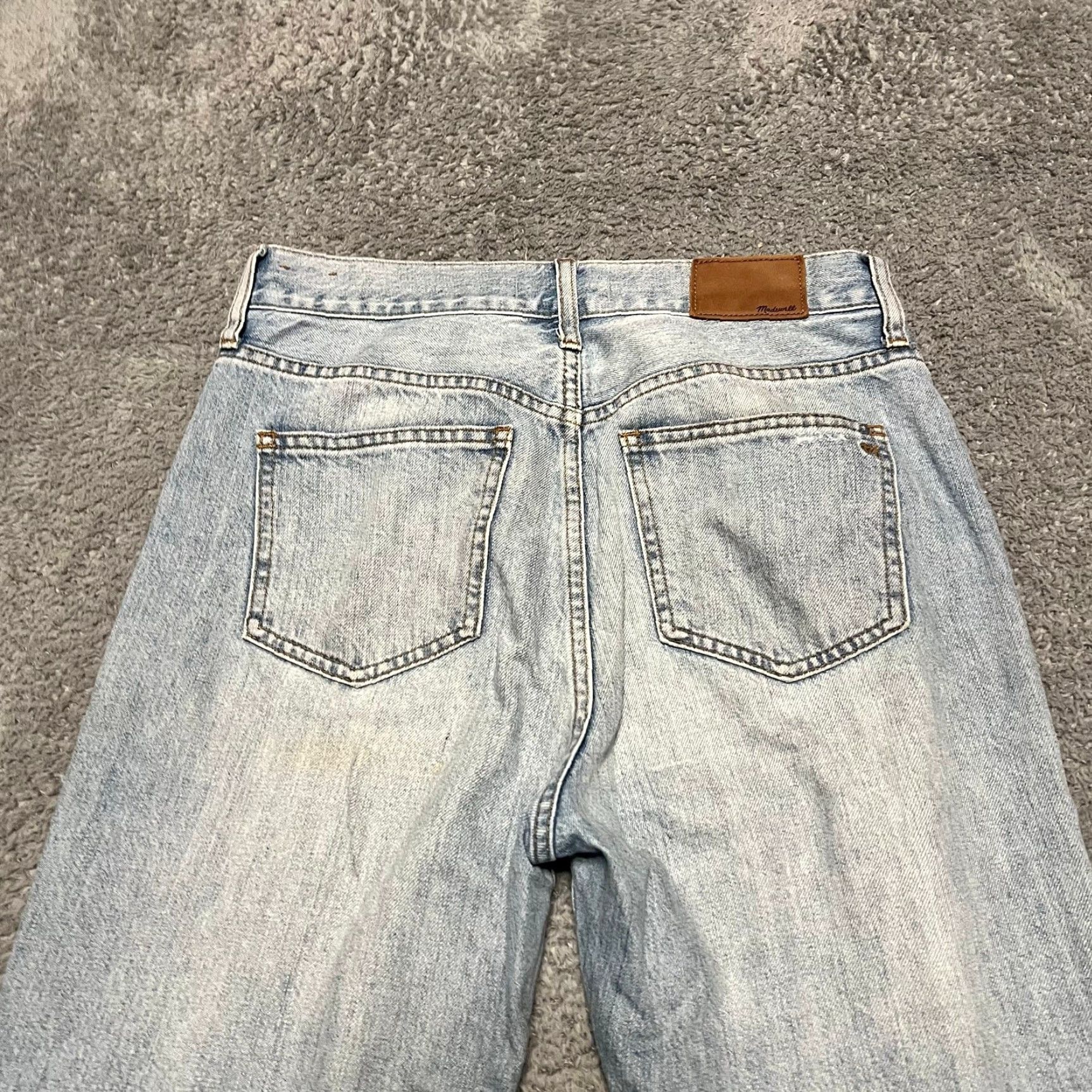 Madewell Madewell Jeans Womens 27 High Rise Ankle Pants Summer Blue Size 27" / US 4 / IT 40 - 4 Thumbnail