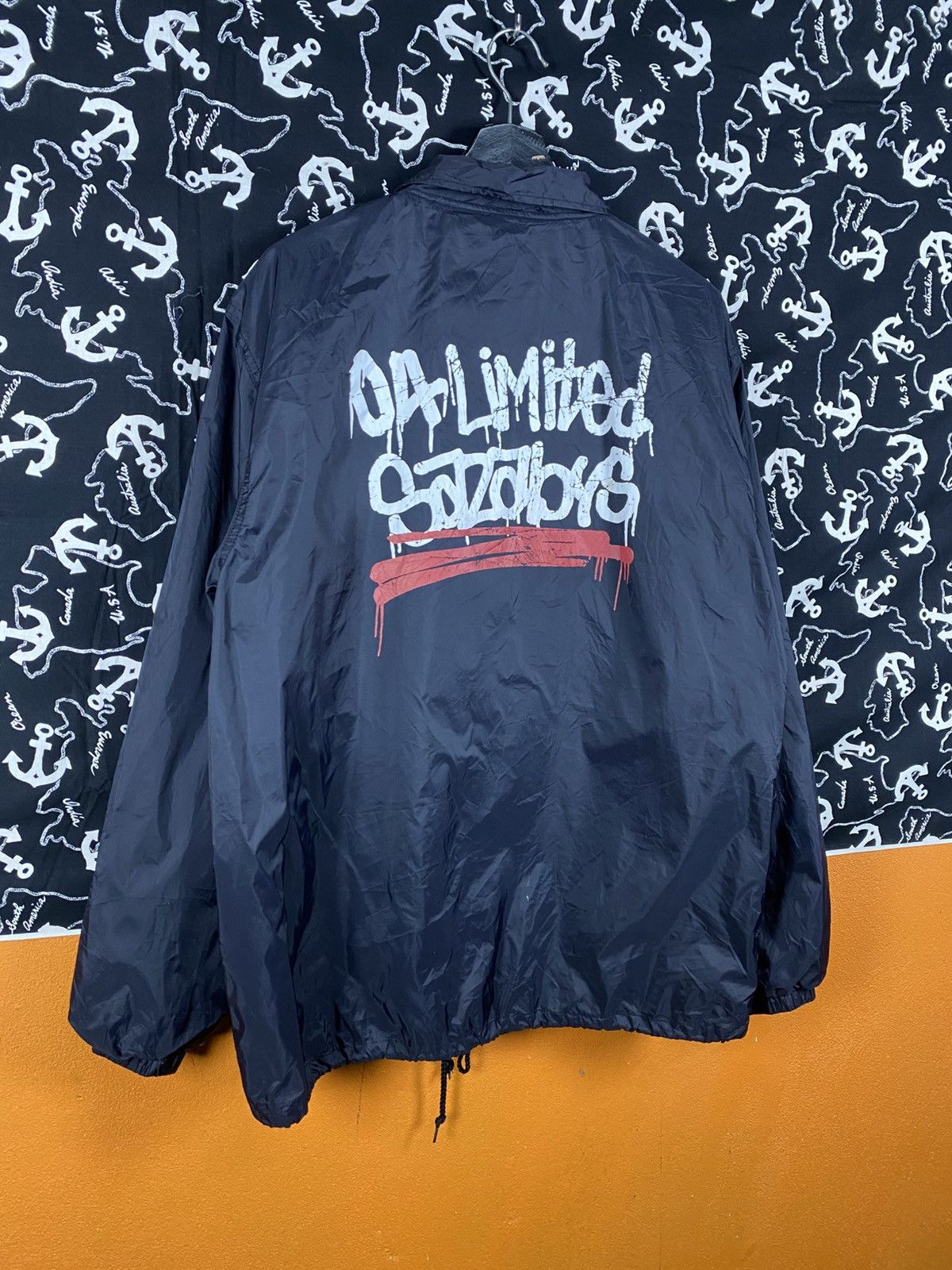 Japanese Brand OK Limited Sazabys Coach Jacket Nylon Streetwear Size US XL / EU 56 / 4 - 10 Thumbnail
