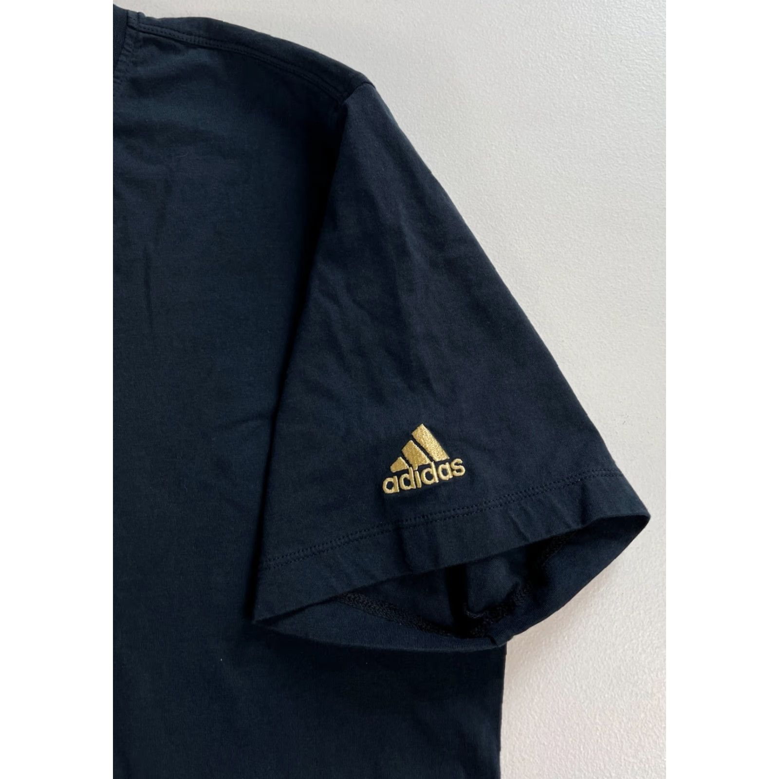 Adidas VINTAGE Adidas Men T-Shirt XL London 2012 Olympic Games Crew Neck Short Sleeve Black Cotton Sports Mens Size US XL / EU 56 / 4 - 5 Thumbnail