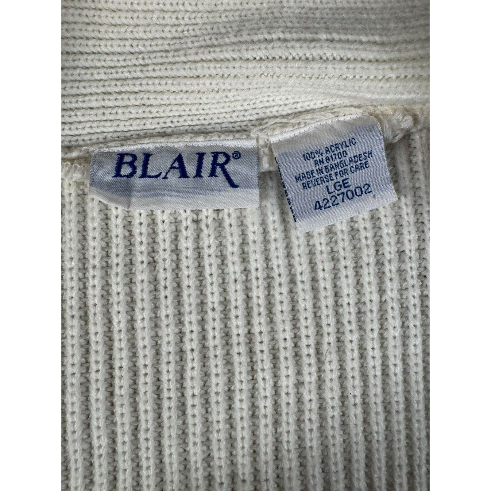 Other Blair Cardigan Womens L Grandpa Sweater Vintage 80s Academia Size L / US 10 / IT 46 - 7 Thumbnail