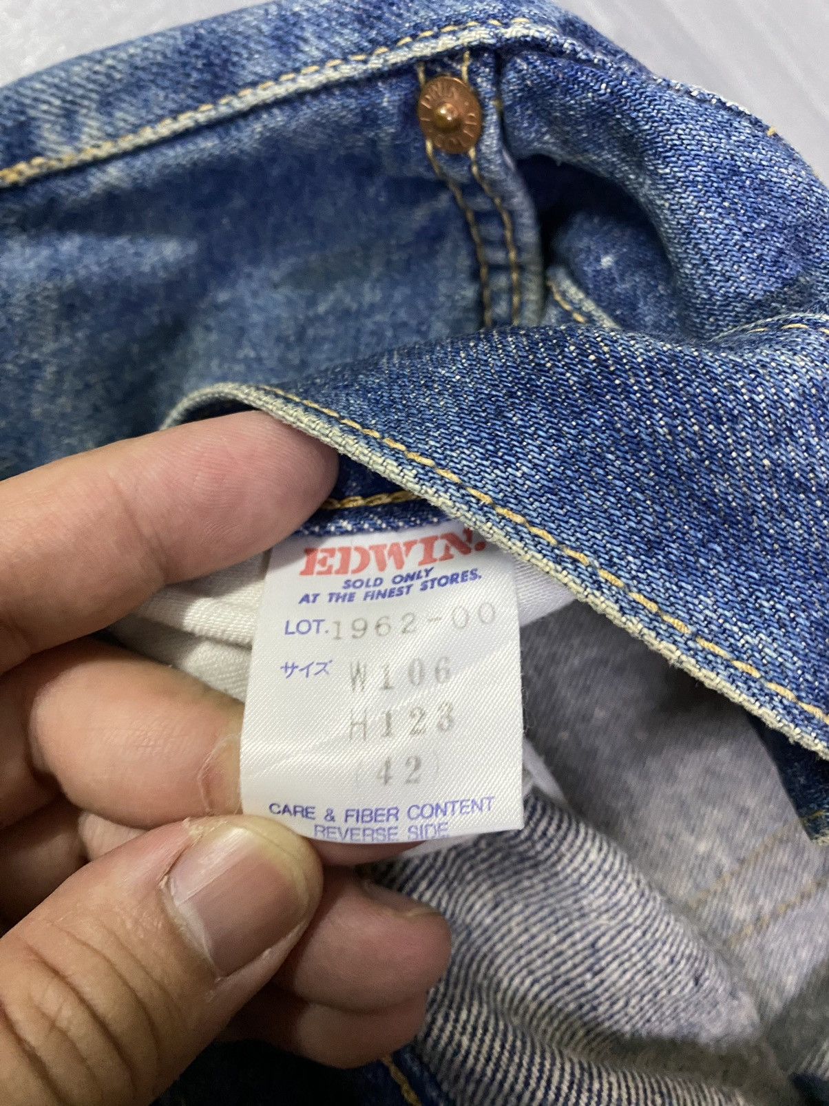 Edwin Vintage Edwin Only Geniune Edwin Us Classic Size US 42 / EU 58 - 20 Thumbnail