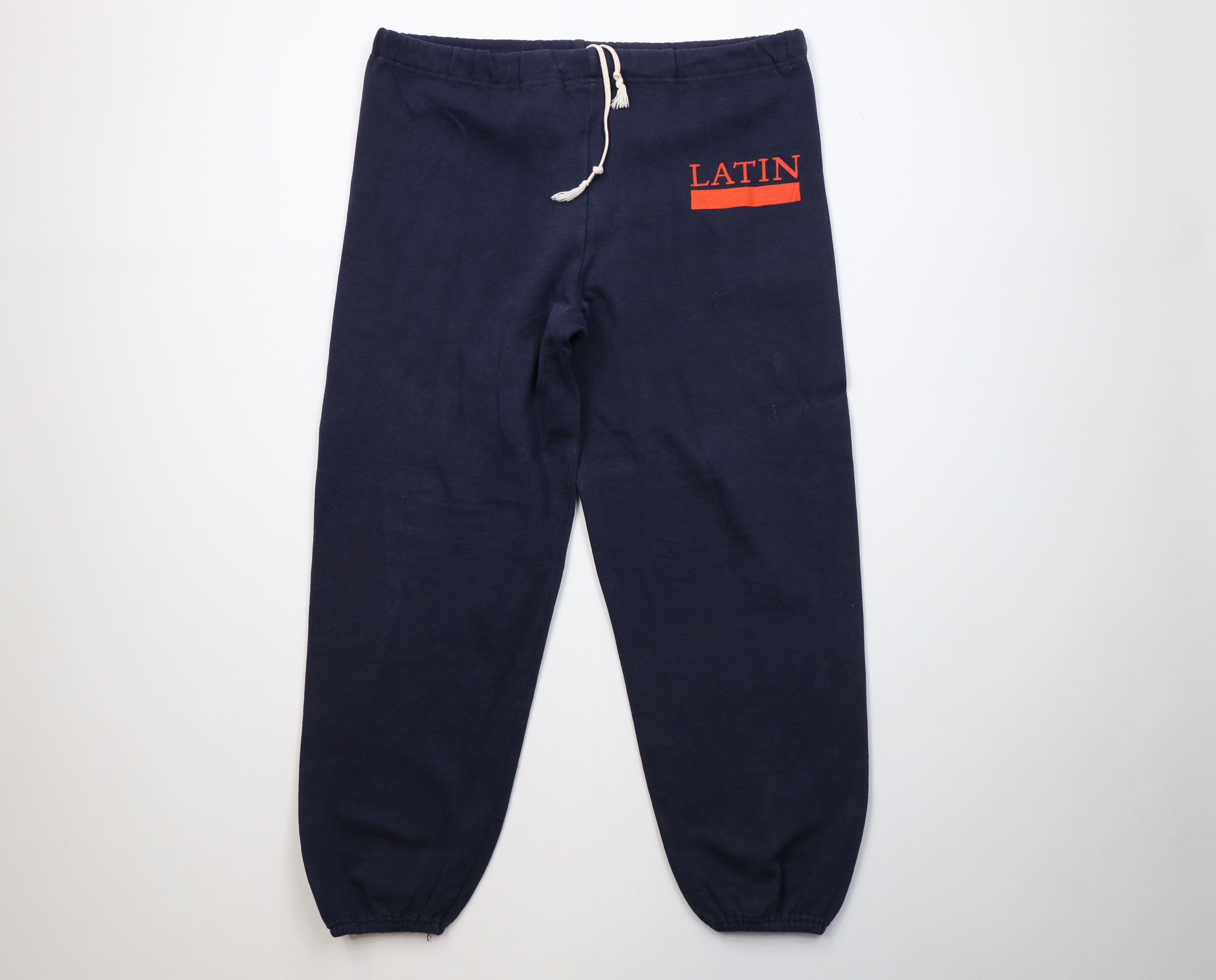 Russell Athletic Vintage 70s Russell Athletic Sweatpants Joggers Blue USA Size US 36 / EU 52 - 1 Thumbnail