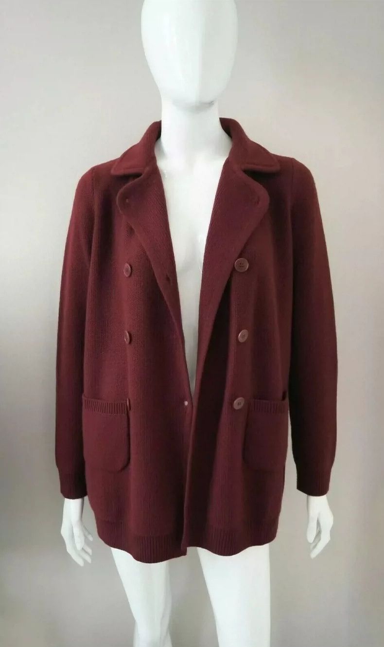 Loro Piana LORO PIANA Luo Ma velvet knit coat Size US M / EU 48-50 / 2 - 1 Thumbnail