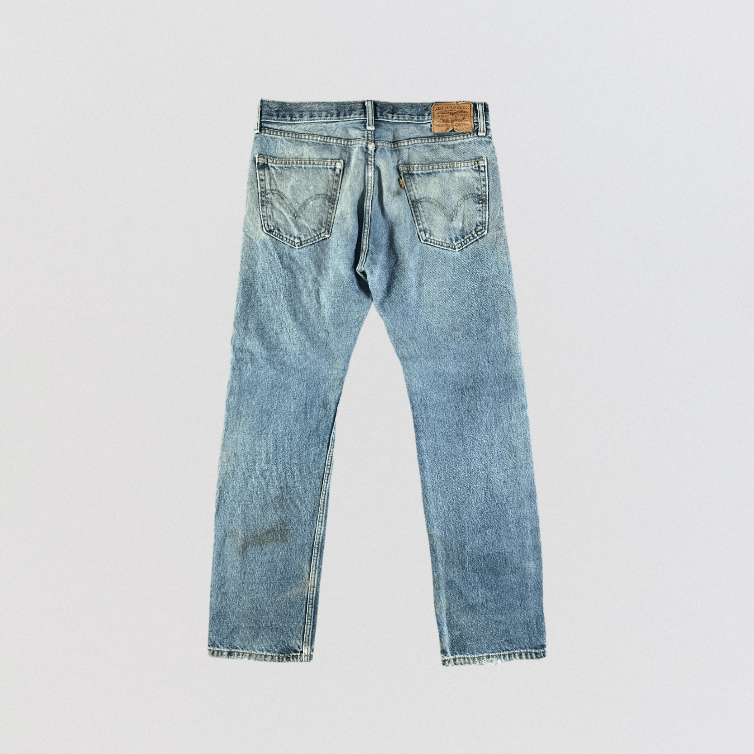Levi's × Vintage Vintage Distress Levis 505 Jeans-JM3429 Size US 35 - 2 Thumbnail