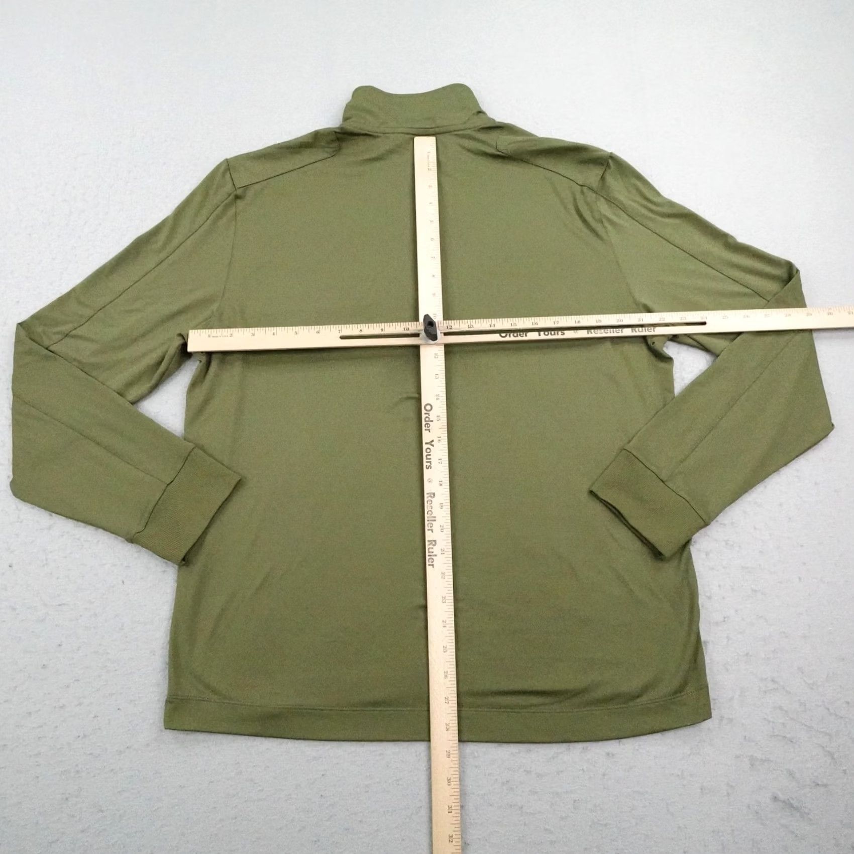 Victorinox Victo rinox Shirt Mens XL Green Moraine 1/2 Zip Tech Fleece Pullover Size US XL / EU 56 / 4 - 6 Thumbnail