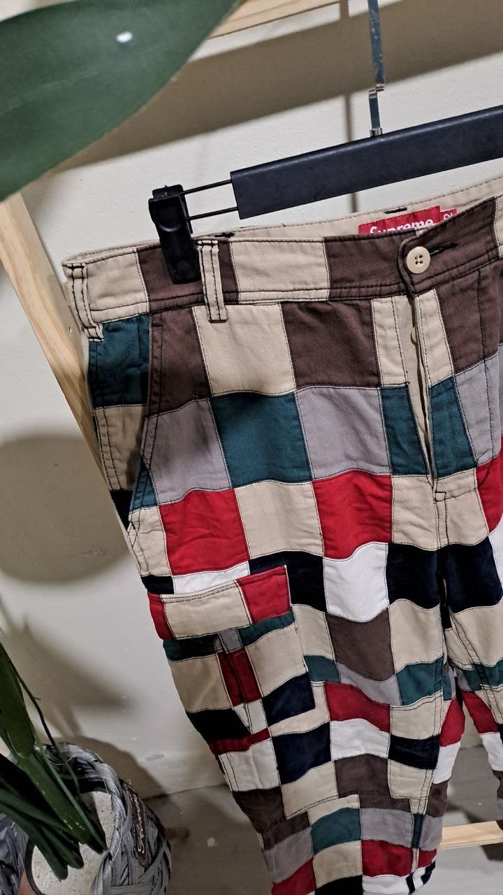 Supreme SS19 Supreme Patchwork Cargo Pant Multicolor Size US 36 / EU 52 - 4 Thumbnail
