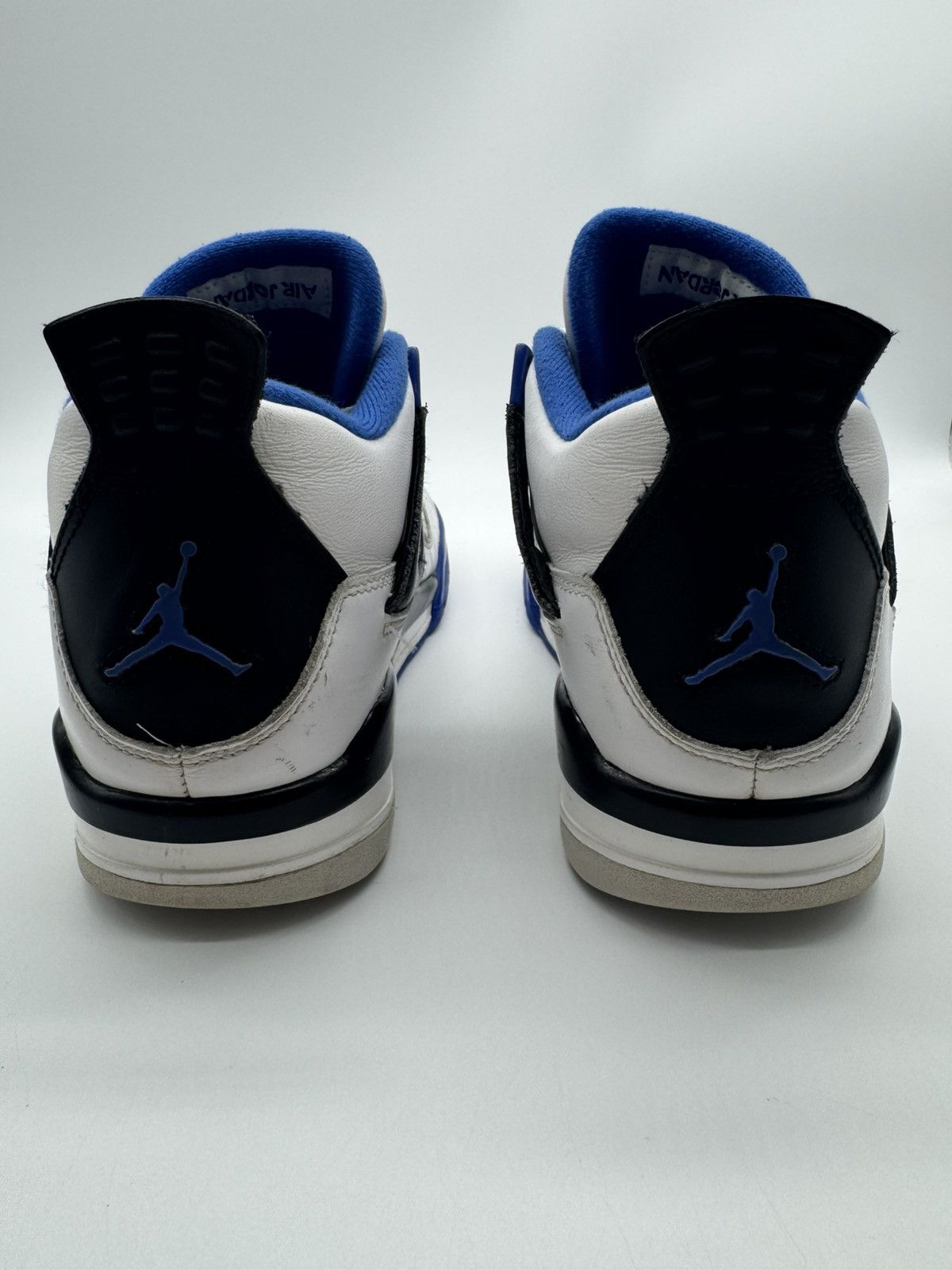Jordan Brand × Nike Nike Air Jordan 4 Retro Motorsport 408452-117 Youth Size 7 Size US 7 / EU 40 - 5 Thumbnail