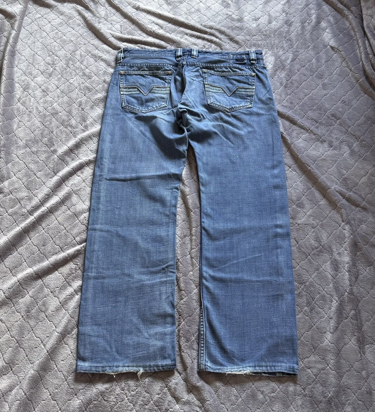 Diesel × Vintage Vintage Diesel Viker Denim Jeans Pants Avantgarde Size US 34 / EU 50 - 2 Thumbnail
