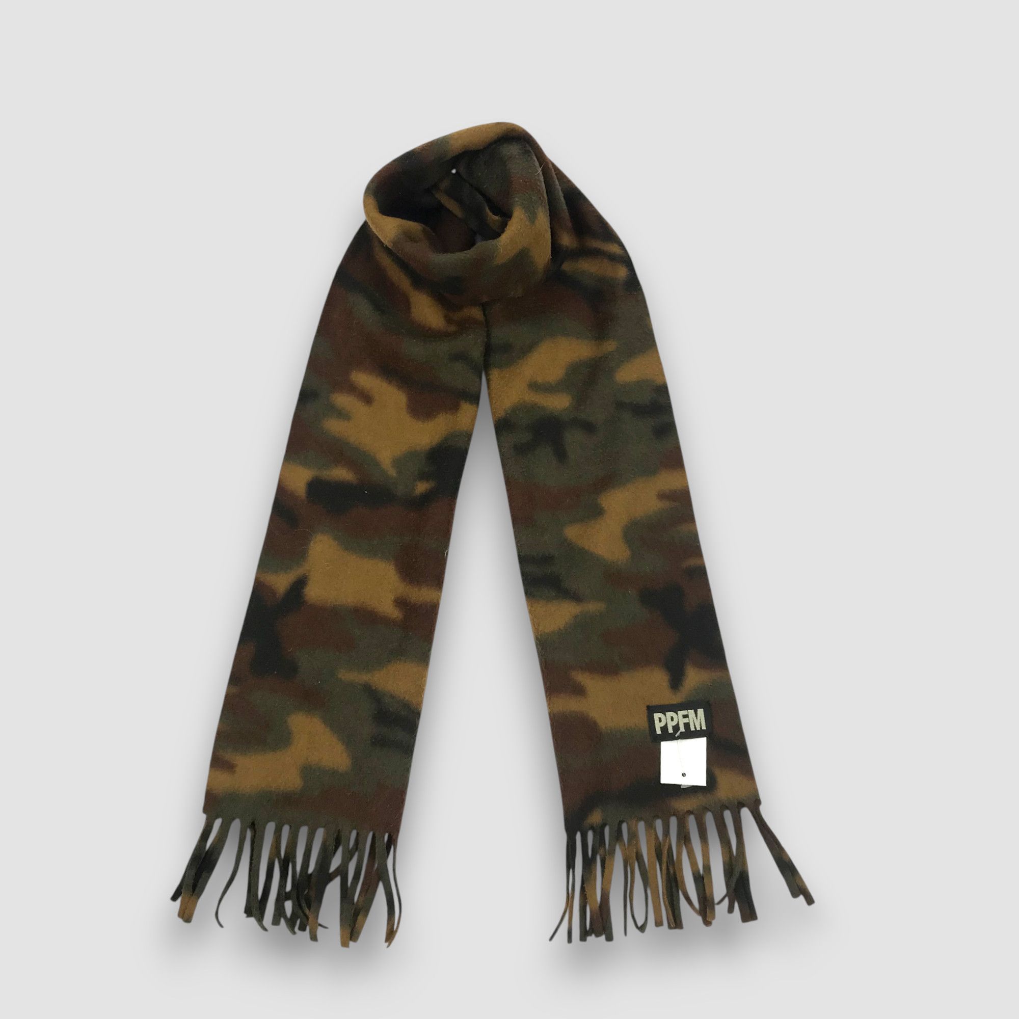 PPFM Vintage PPFM Scarf Wool Cashmere Scarves Size ONE SIZE - 1 Thumbnail