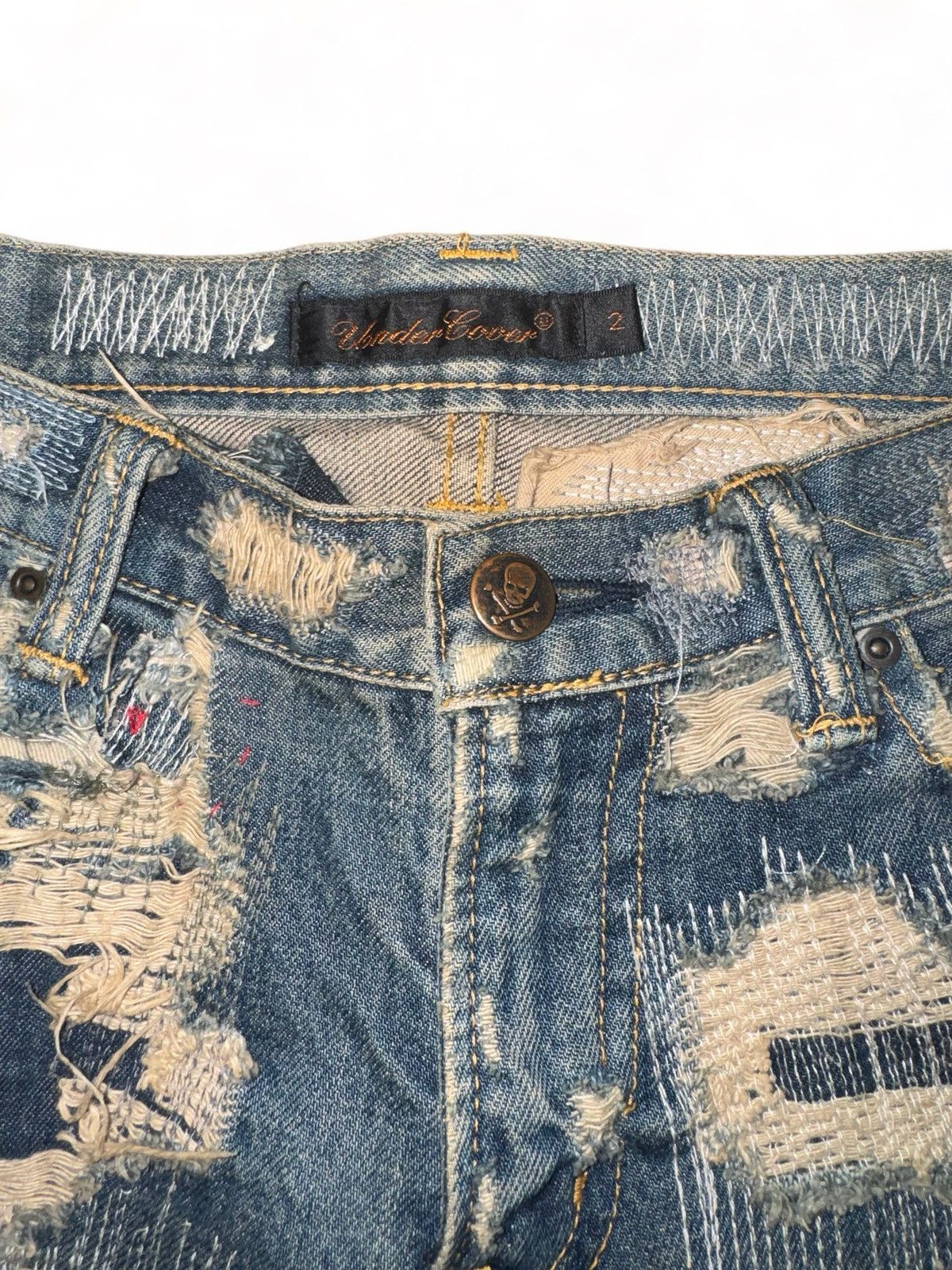 Undercover Undercover AW05 “Arts & Crafts” 85’s Blue Denim Size US 29 - 6 Thumbnail