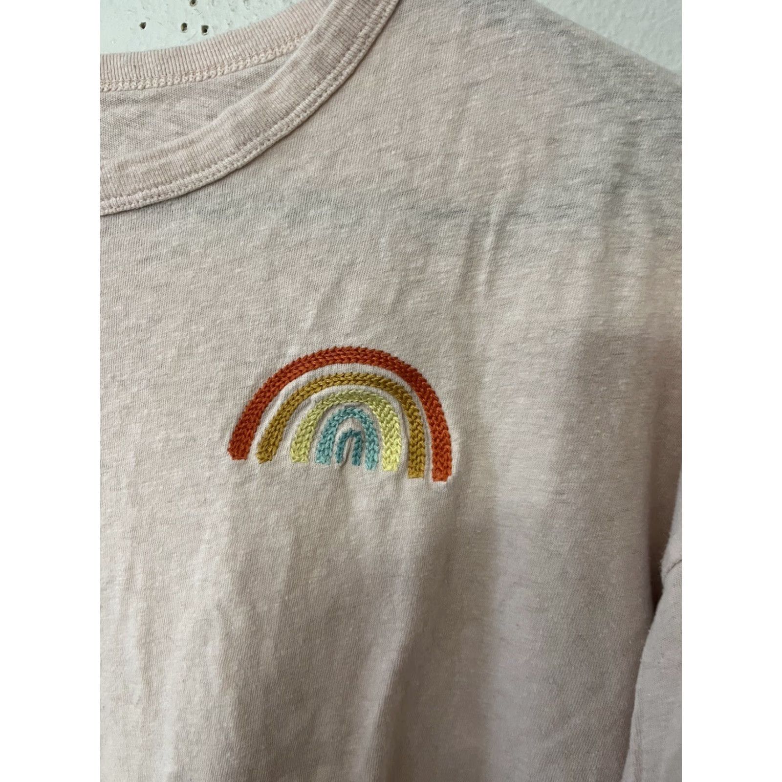 American Eagle Outfitters VINTAGE American Eagle Ombré T-Shirt M Pink Rainbow Short Sleeve Cotton Unisex Adults Size M / US 6-8 / IT 42-44 - 2 Thumbnail