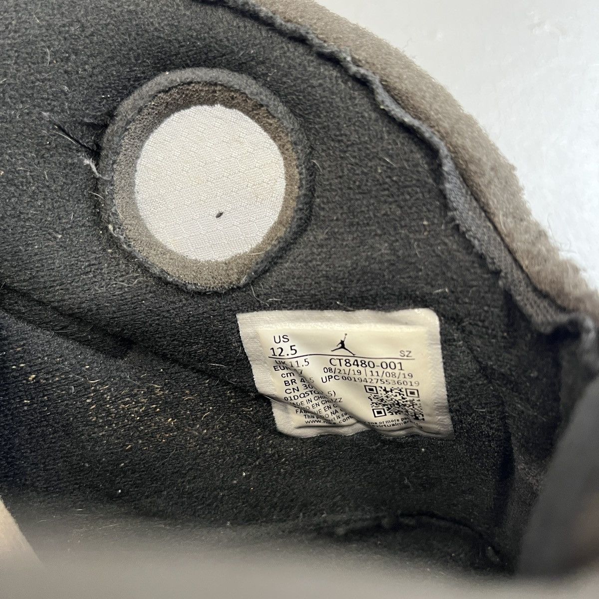 Jordan Brand × Off-White 2020 Jordan 5 Retro Off-White Muslin Size US 12.5 / EU 45-46 - 17 Thumbnail