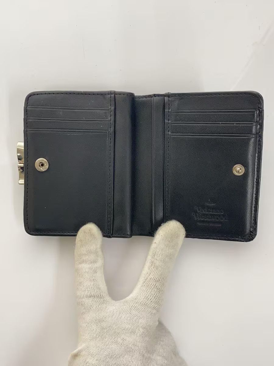 Vivienne Westwood Orb Badge Leather Wallet Size ONE SIZE - 4 Thumbnail