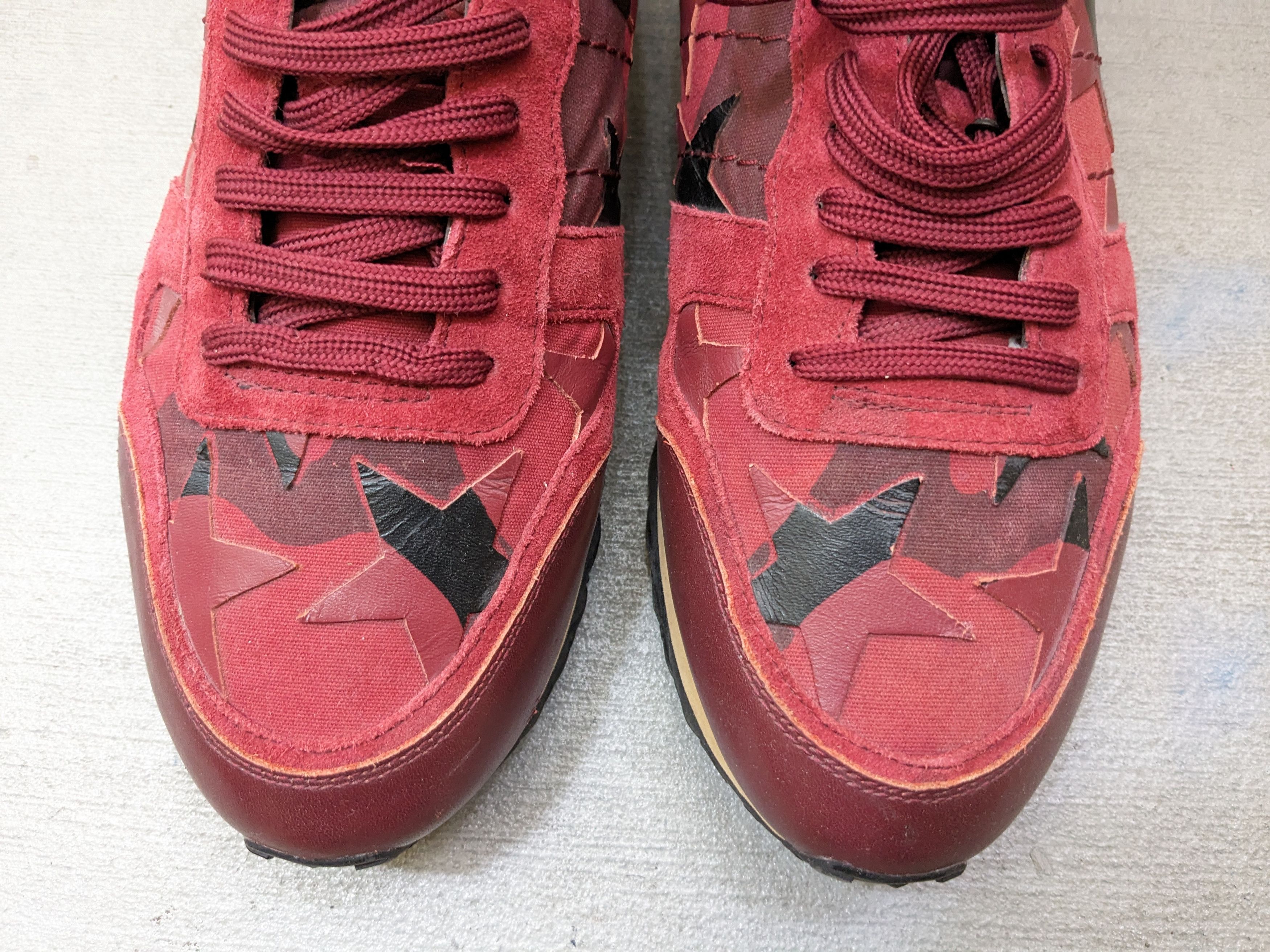 Valentino Valentino Rockrunner Camo Sneakers Size 11 44 Red Star Size US 11 / EU 44 - 6 Thumbnail