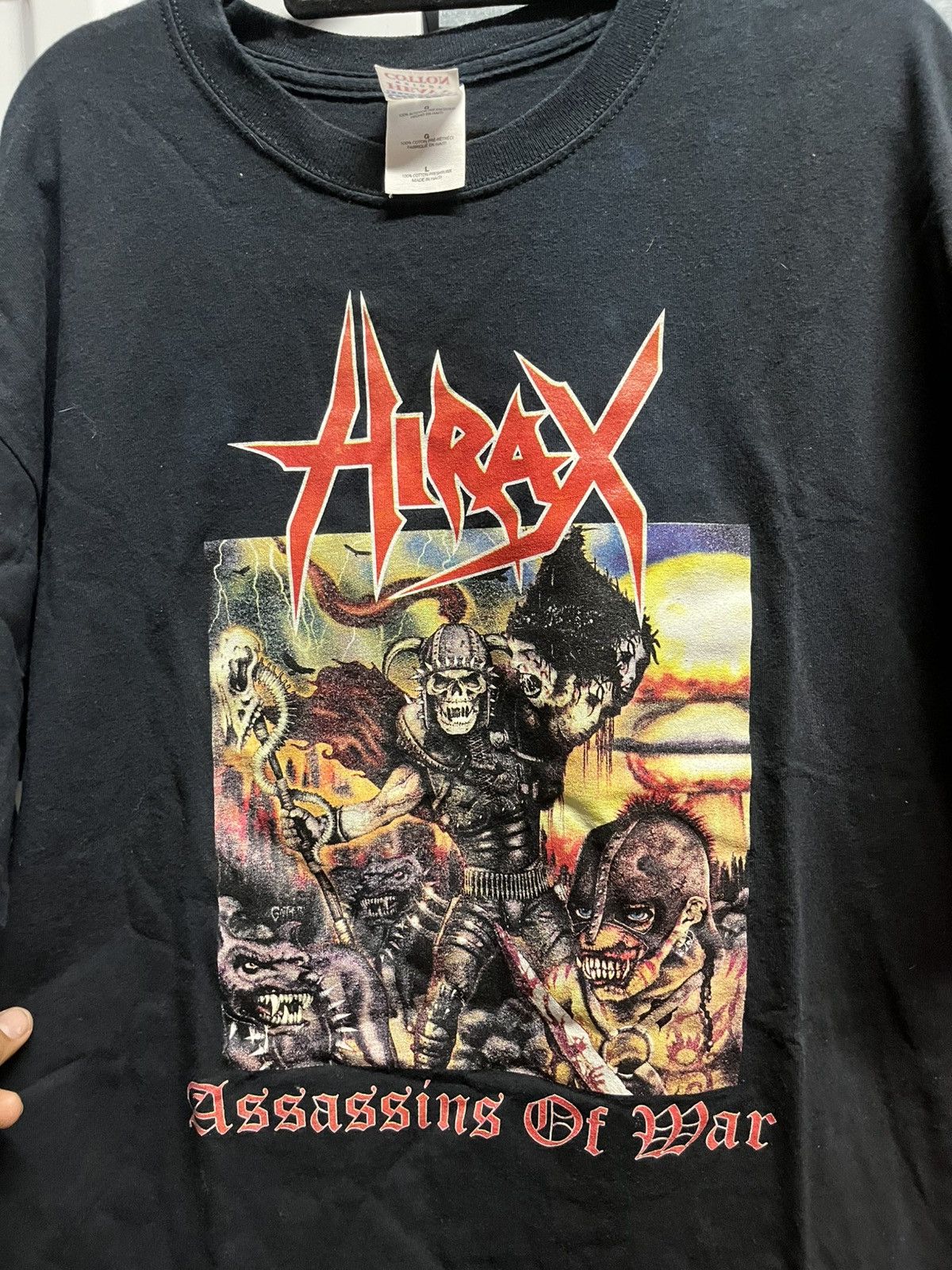 Band Tees Hirax Size US L / EU 52-54 / 3 - 4 Thumbnail