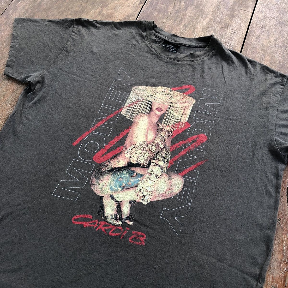Band Tees Cardy B Tour T Shirt Size US XL / EU 56 / 4 - 1 Thumbnail