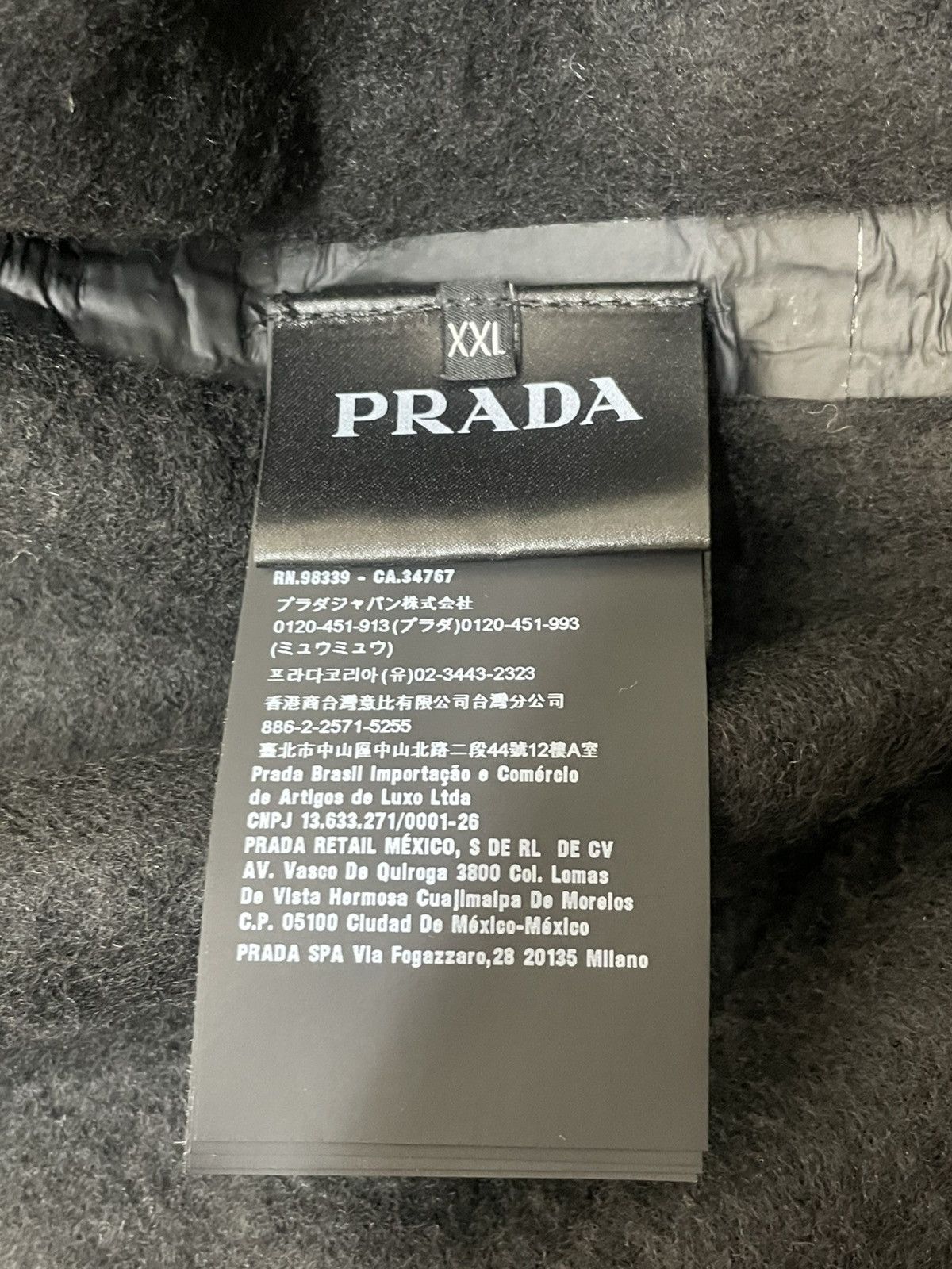 Prada (NEW) Linea Rossa FW20 Recycled Fleece Technical Jacket Size US XXL / EU 58 / 5 - 11 Thumbnail