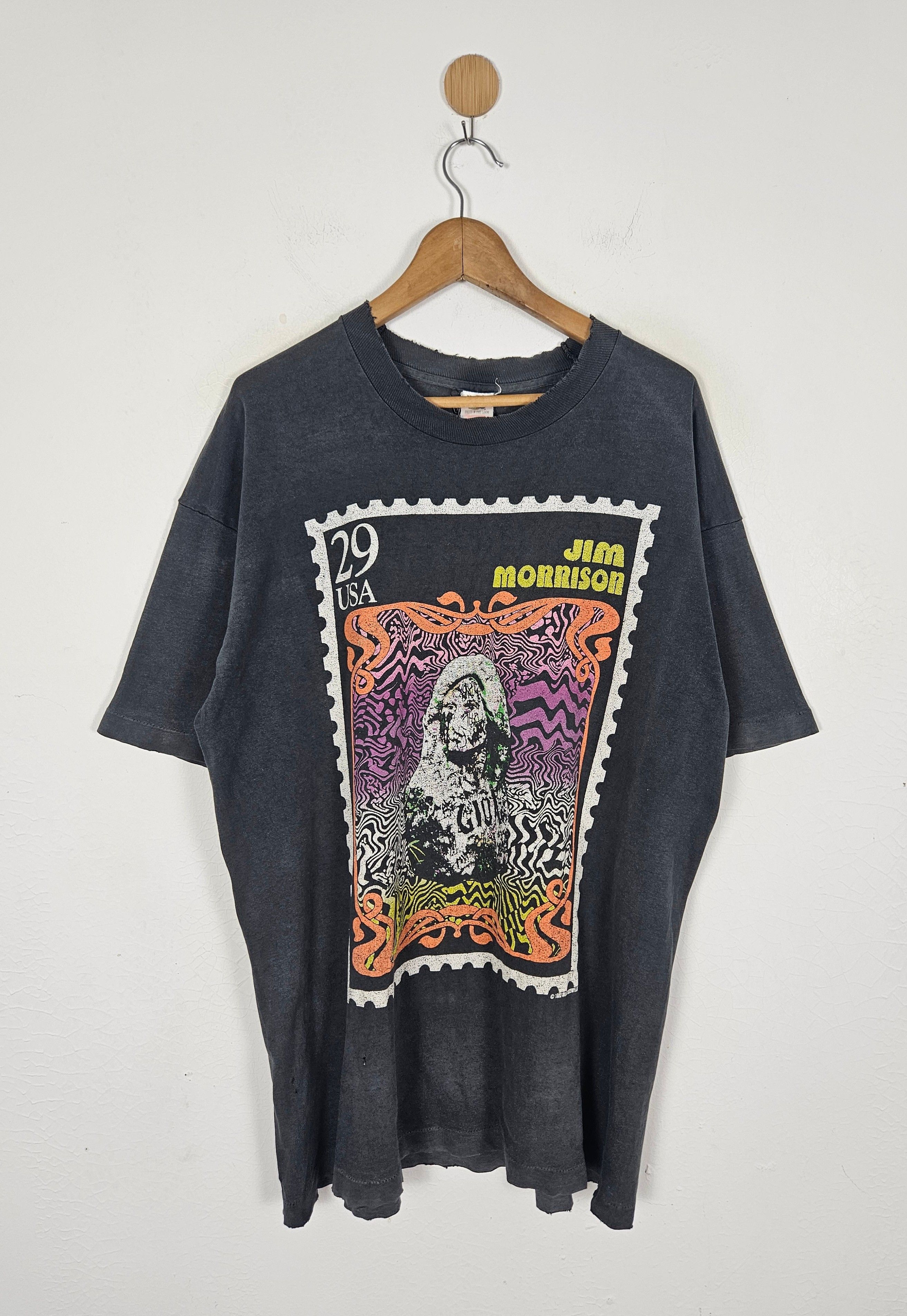 Vintage 90s The Doors Jim Morrison Stamp shirt