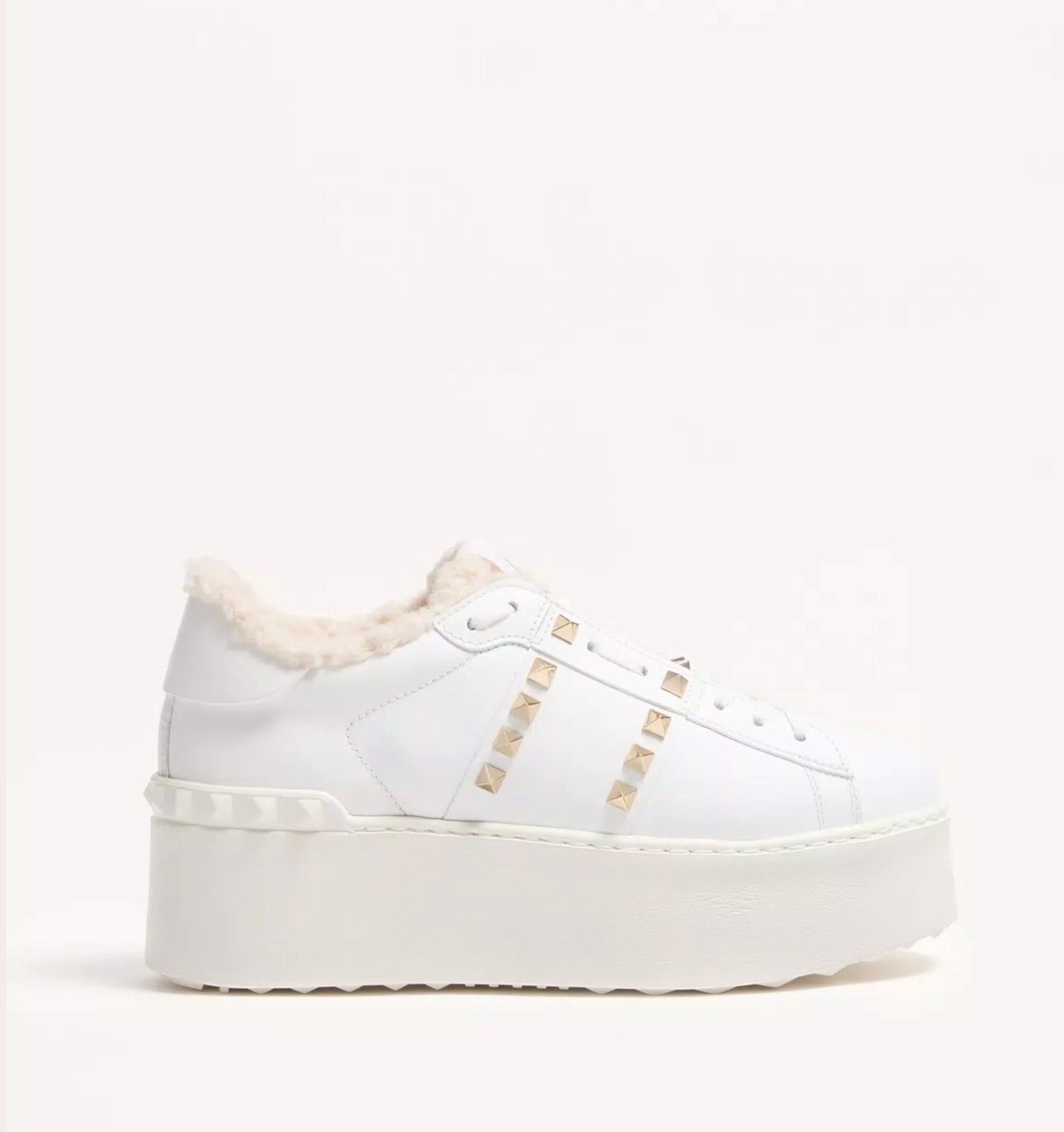Valentino Valentino Rockstud Untitled Wool Sneakers SIZE 38 Size ONE SIZE - 1 Thumbnail