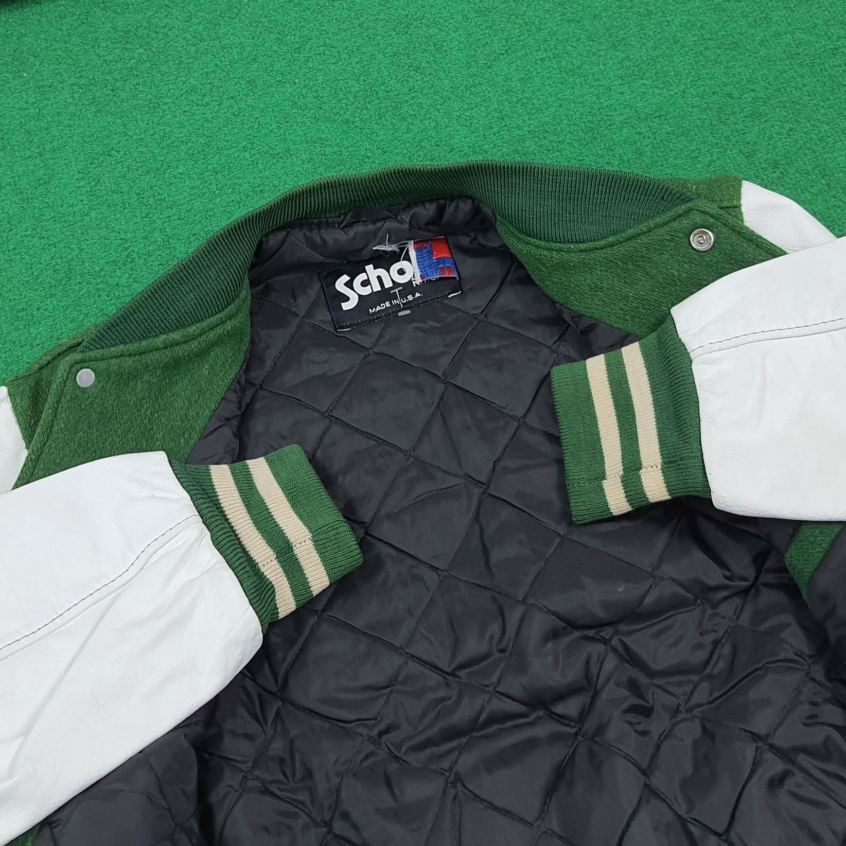 Schott Vintage Schott NYC Varsity Letterman Bomber Jacket C292N18 Size US M / EU 48-50 / 2 - 4 Thumbnail