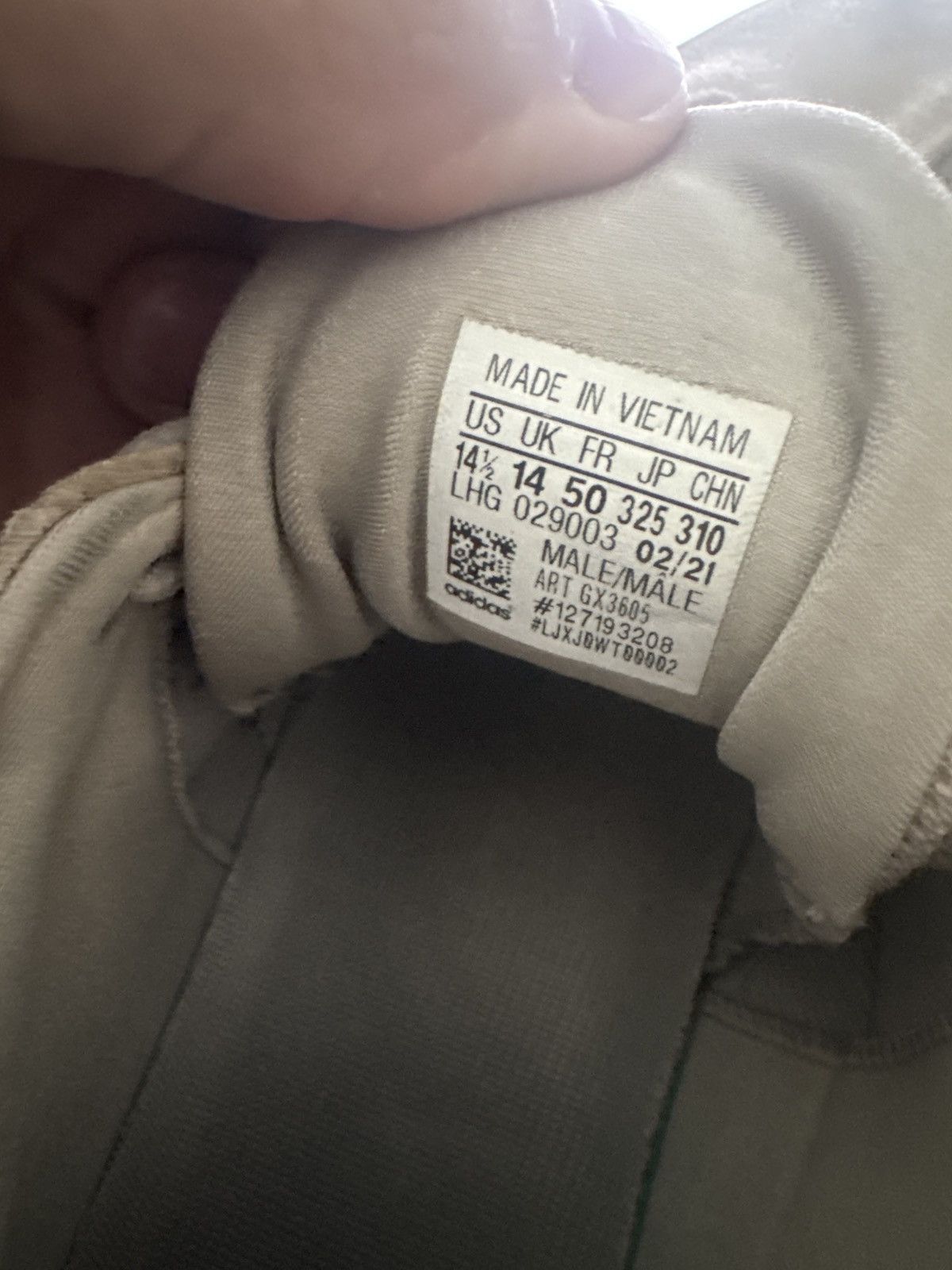 Adidas × Yeezy Yeezy 500 Taupe Light SIZE 14.5 Size US 14 / EU 47 - 8 Thumbnail
