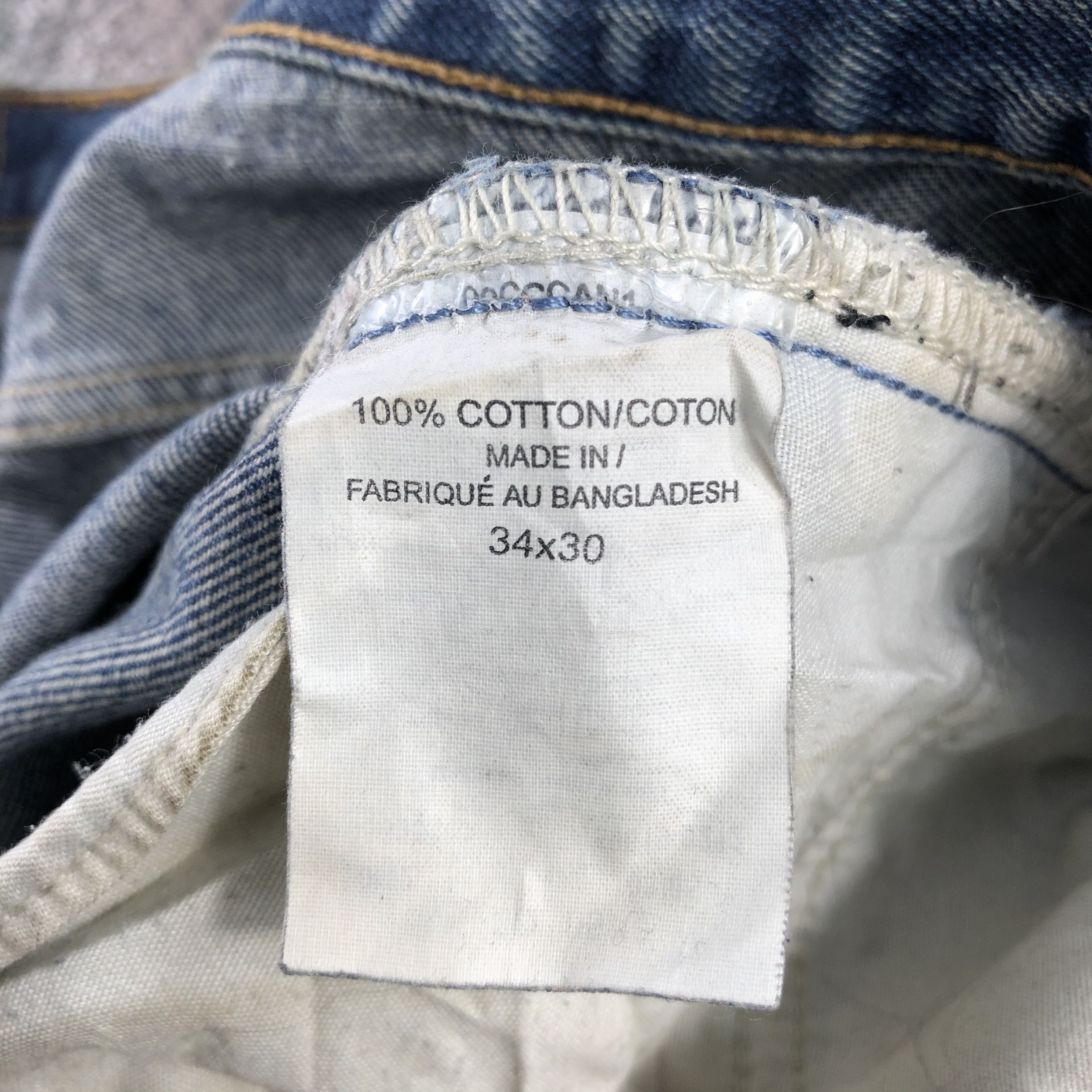 Levi's Vintage Levis 565 Jeans Blue Wash Denim KJ1060 Size US 33 - 12 Thumbnail