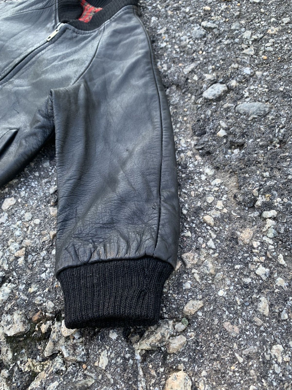 Japanese Brand × Vintage THRIVE WEAR LEATHER JACKET KIDS 3-4 YEAR Size US XXS / EU 40 - 7 Thumbnail