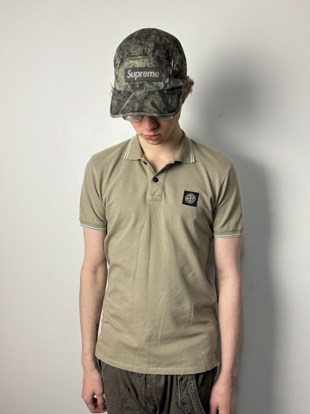 Stone Island Stone Island Junior Polo Shirt Logo Luxury Style Size US S / EU 44-46 / 1 - 1 Thumbnail