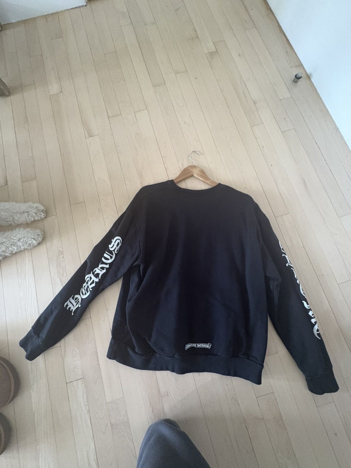 Chrome Hearts Chrome Hearts Neck Logo Crewneck Size US M / EU 48-50 / 2 - 3 Thumbnail