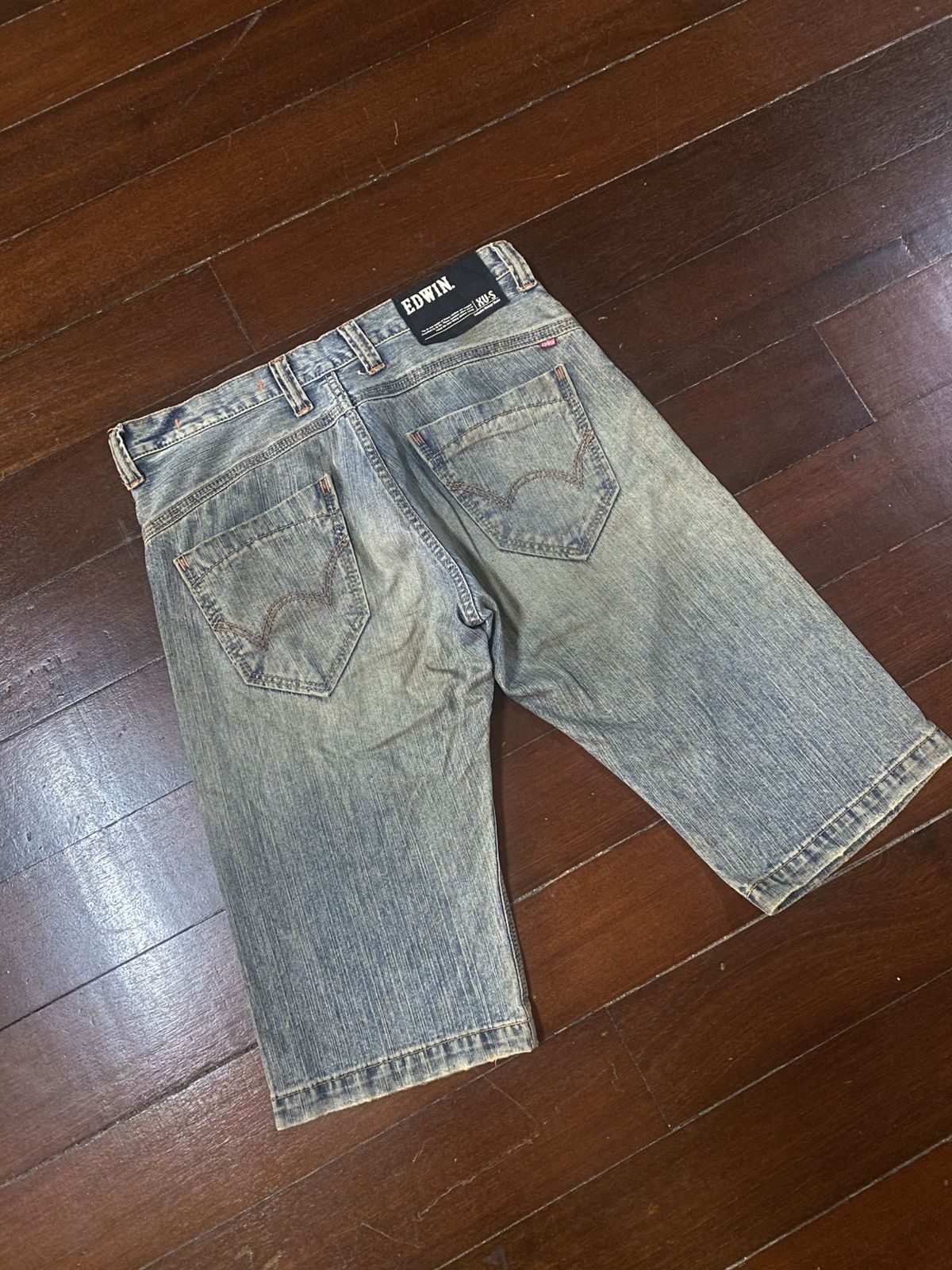 Edwin Exclusive Vintage Edwin XV Washed Loose Fit rusty mud wash Size US 36 / EU 52 - 8 Thumbnail