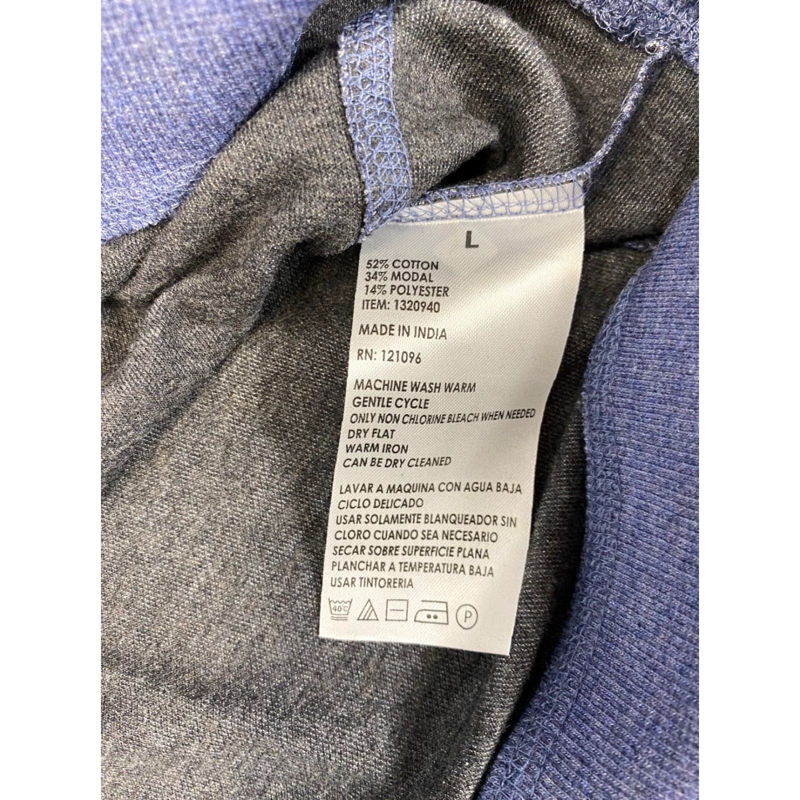 English Laundry English Laundry Sweatshirt Women Purple L 1/4 Zip Long Sleeve Turtleneck Cotton Blend Activewear Regular Size Type Sweatshirt Size L / US 10 / IT 46 - 5 Thumbnail