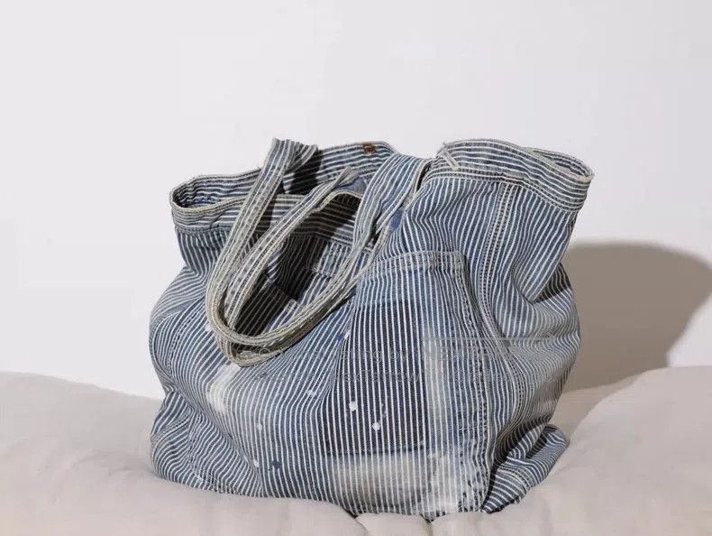Porter Classic Boro Stripe Tote Bag.