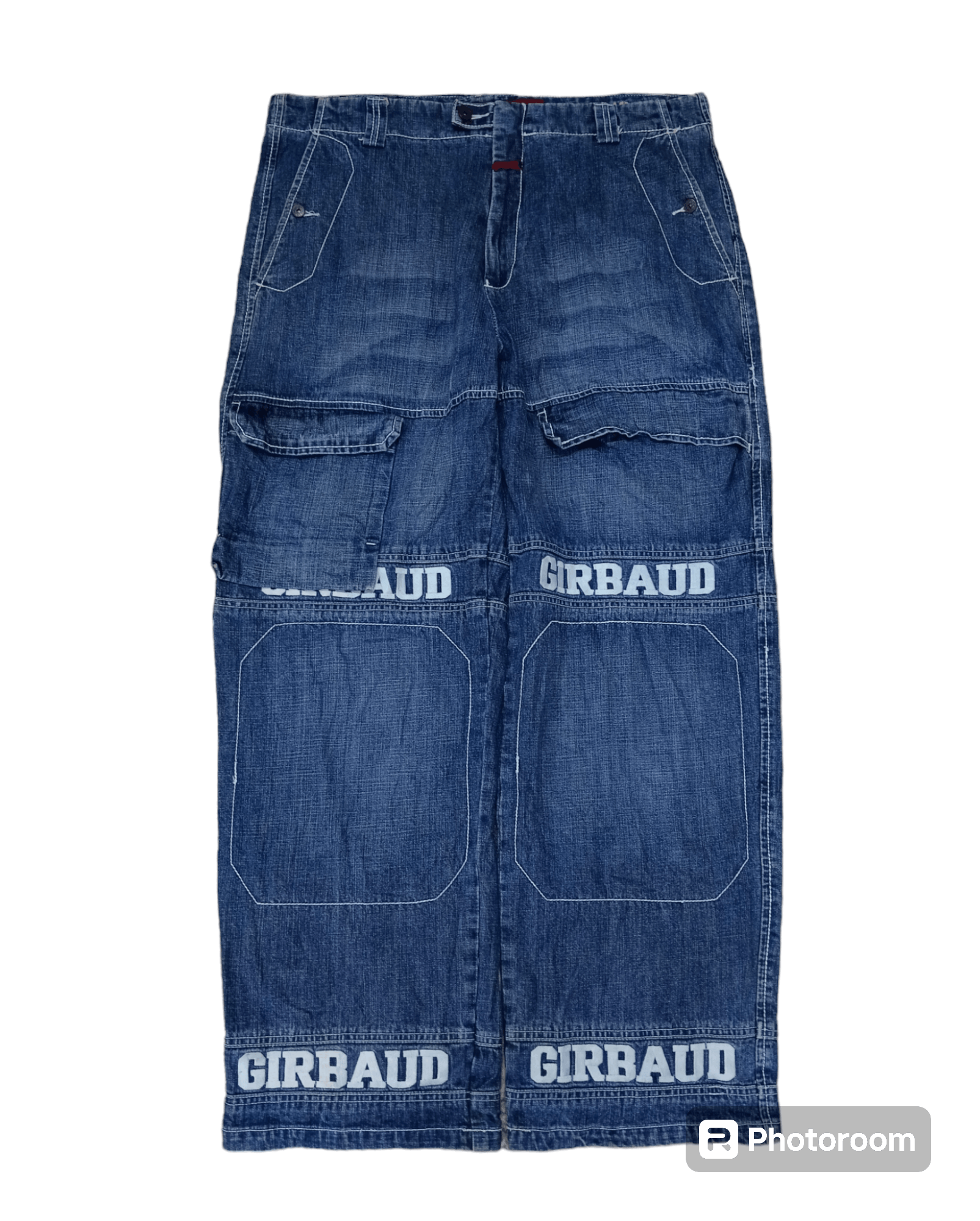 Marithe + Francois Girbaud SICK 90s MFG DENIM PANTS Size US 40 / EU 56 - 2 Thumbnail