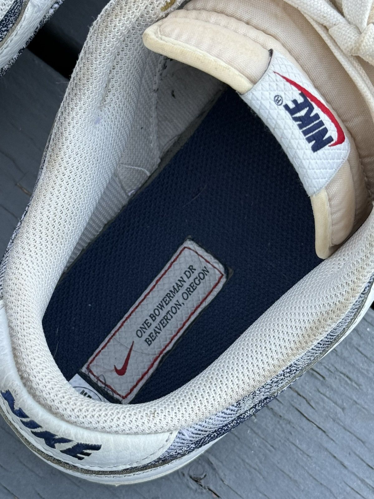 Nike Nike Dunk Low Washed Denim Size US 11.5 / EU 44-45 - 6 Thumbnail