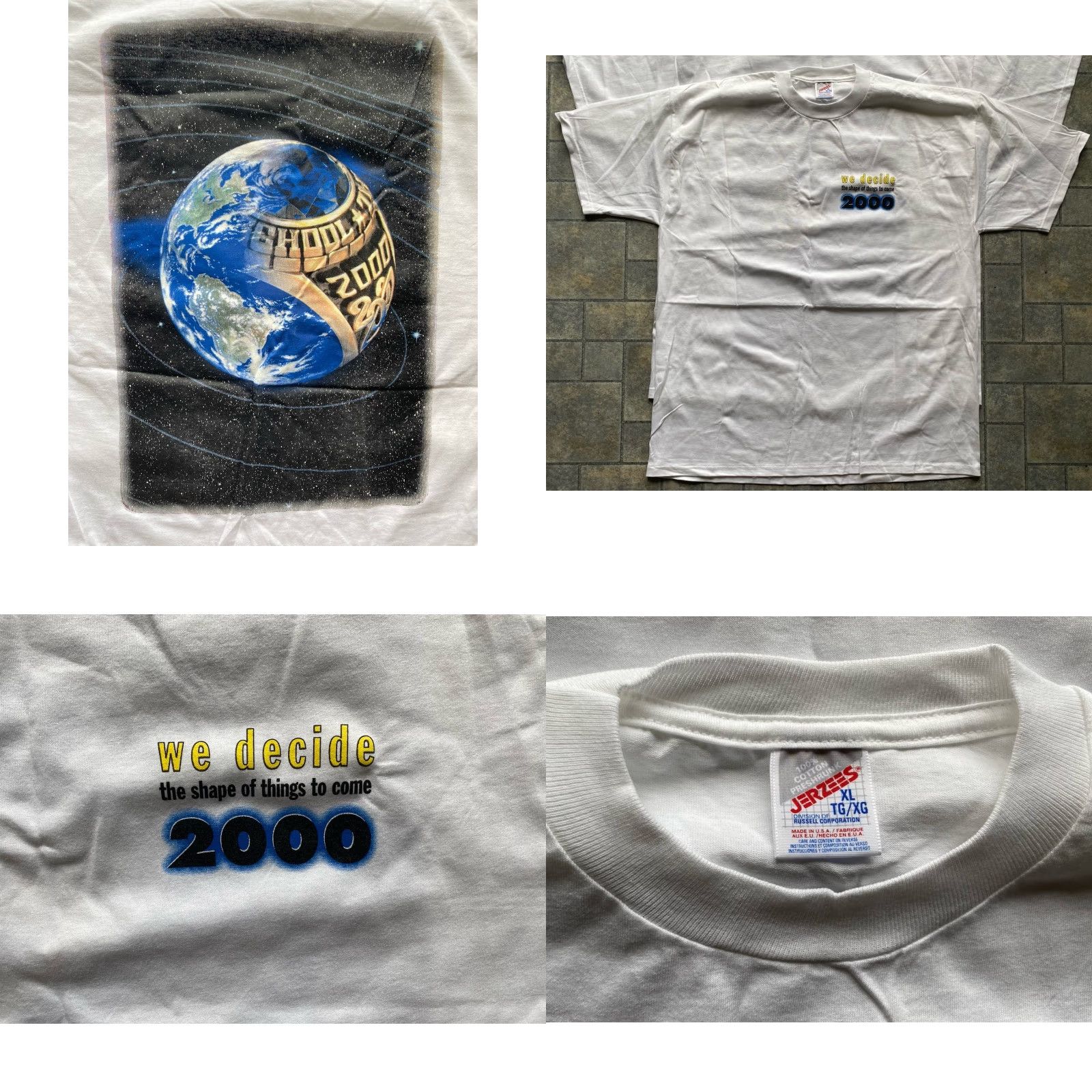 Vintage VINTAGE Y2K 2000 CLASS RING SHIRTS Men’s XL World Globe Jostens Jerzees Lot Of 4 Size US XL / EU 56 / 4 - 9 Thumbnail