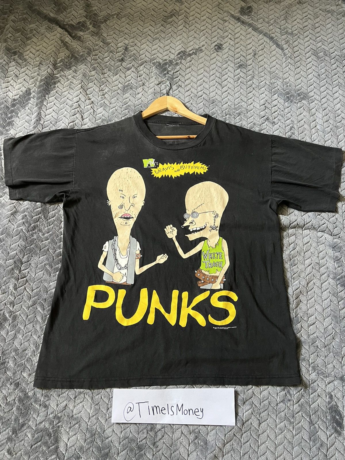 BEAVIS & BUTT-HEAD x ROB ZOMBIE tシャツ XL Rob Zombie x Beavis and Butthead Do America Movie Promo