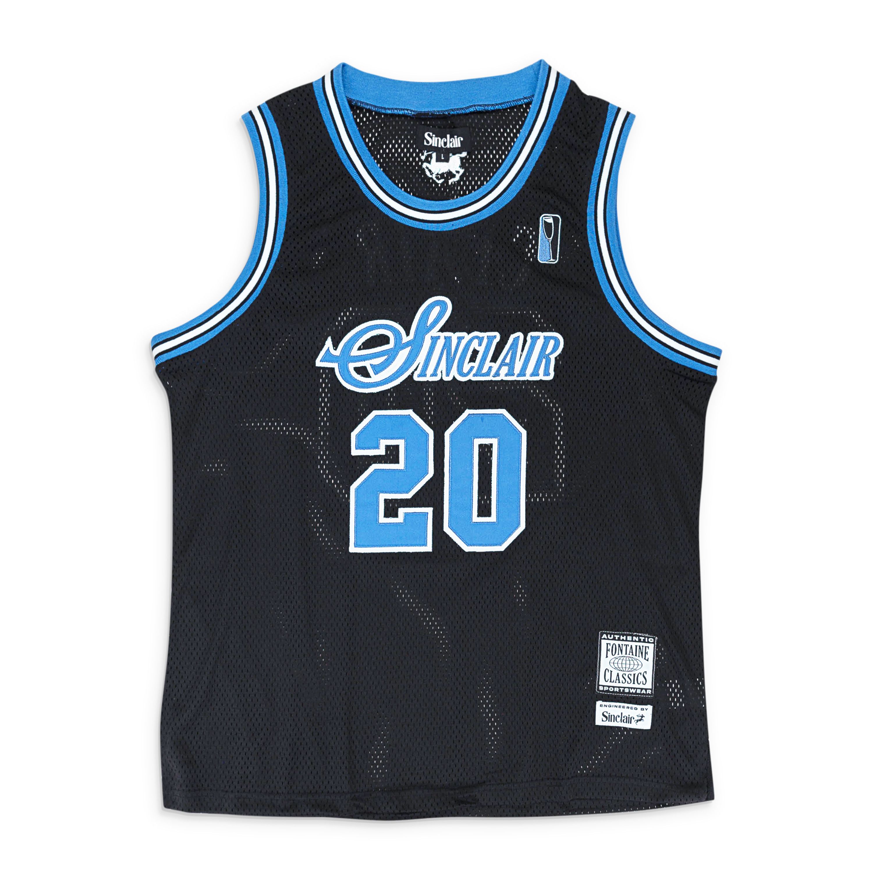 Sinclair Global MESH BASKETBALL JERSEY BLACK TANK TOP SIZE L Size US L / EU 52-54 / 3 - 1 Thumbnail