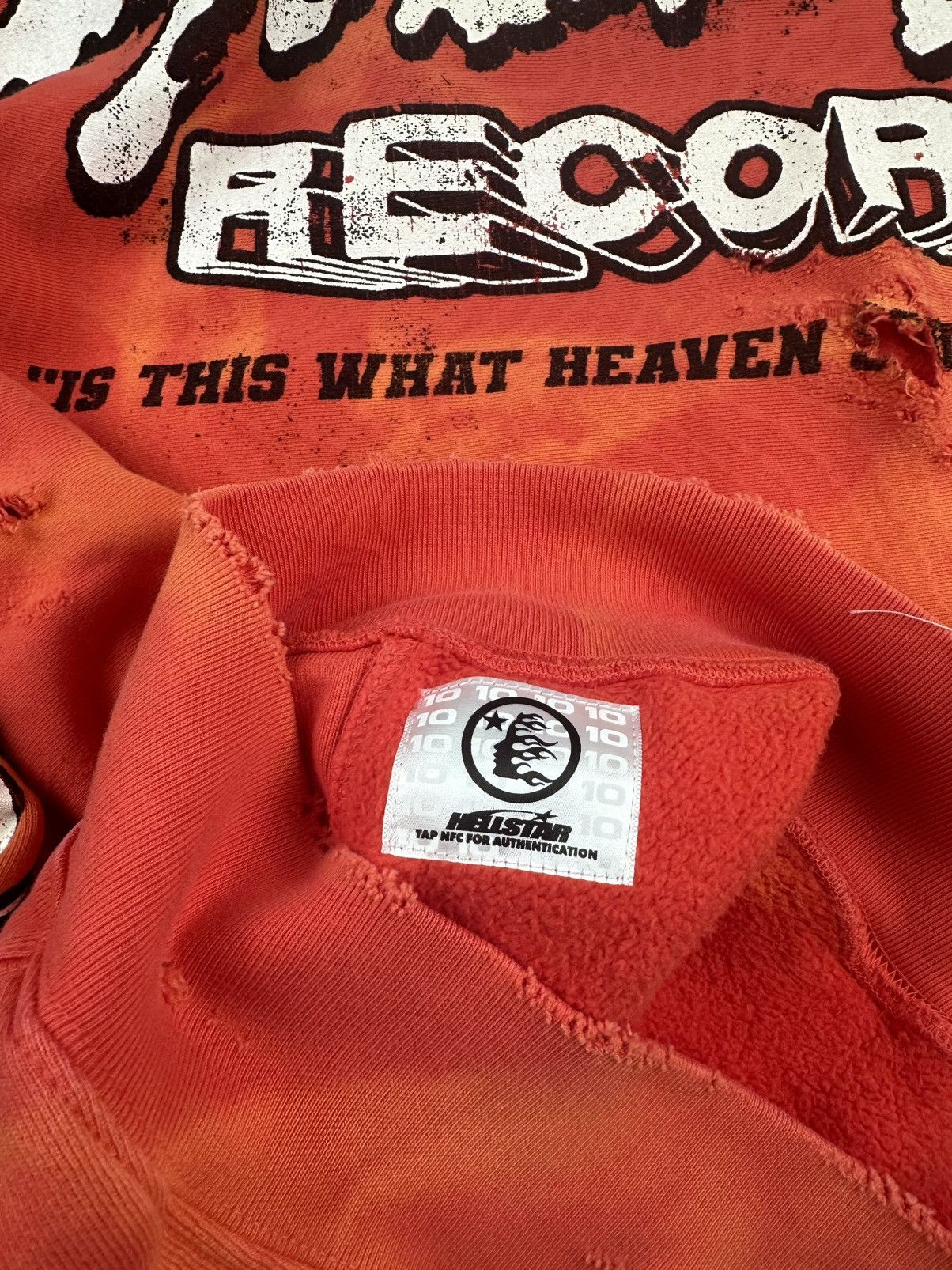 HELLSTAR Hellstar Records Lava Hoodie Size US XL / EU 56 / 4 - 7 Thumbnail