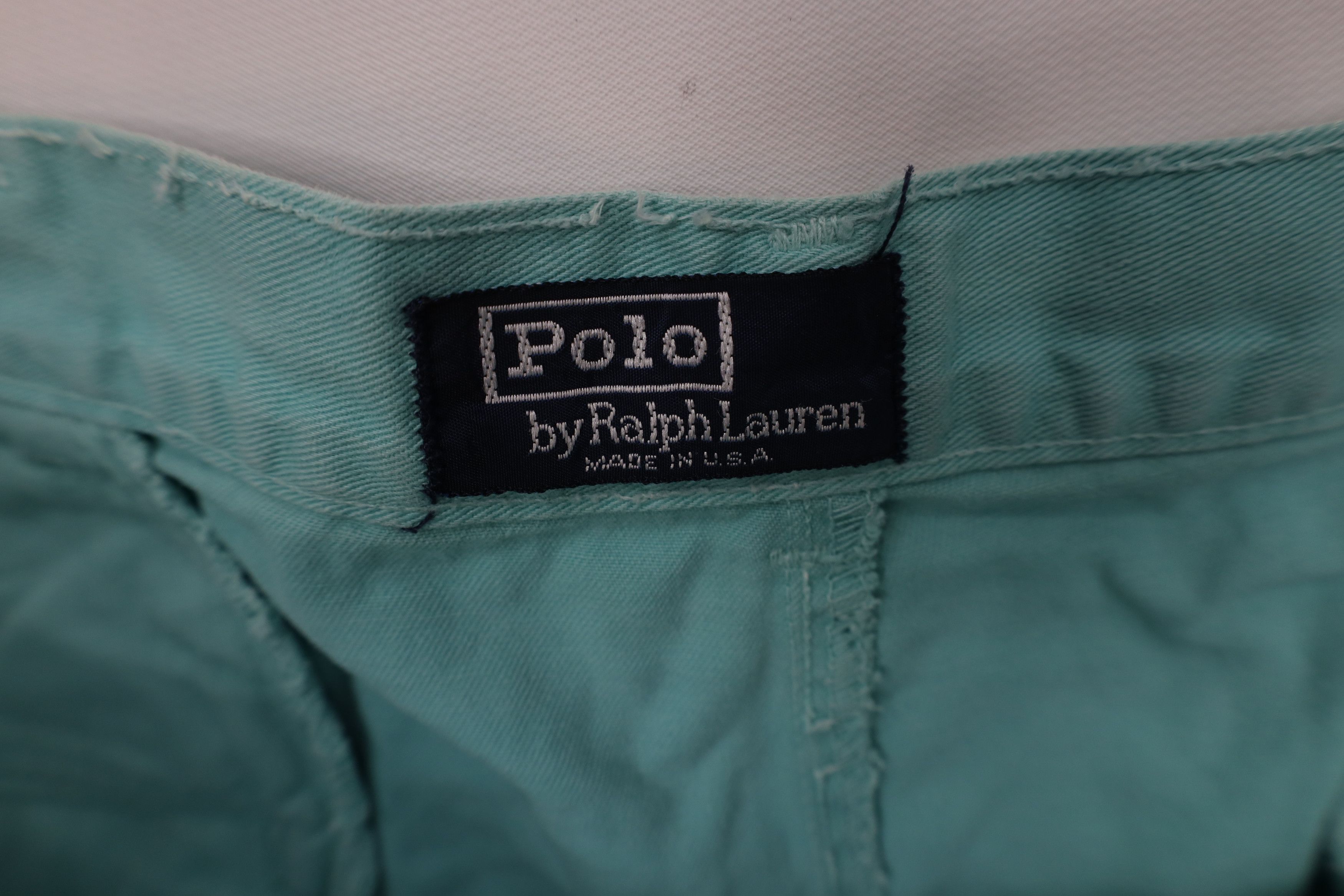 Ralph Lauren Vintage 80s 90s Ralph Lauren Above Knee Chino Shorts USA Size US 34 / EU 50 - 10 Thumbnail